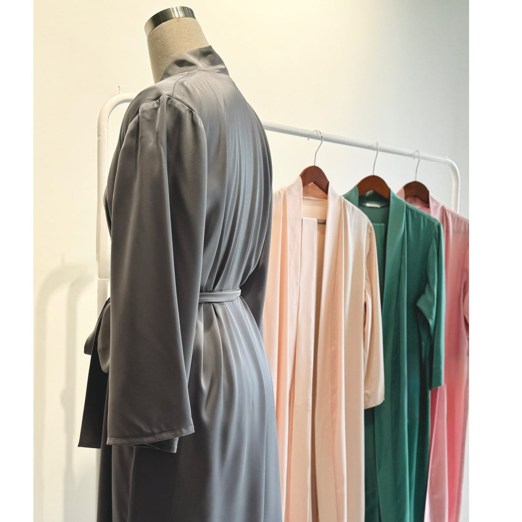 Silky Robe Getting Ready Dress Bridal Party Loungewear Satin Kimono