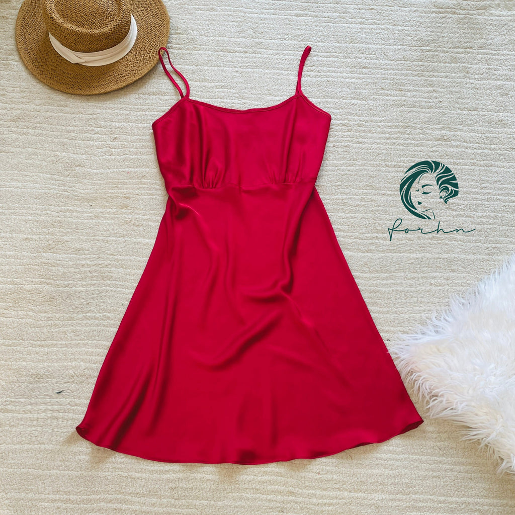 Women's Lounge Robe, Silky Sleepwear, Elegant Sleep Dress Gift For Her JESSIE