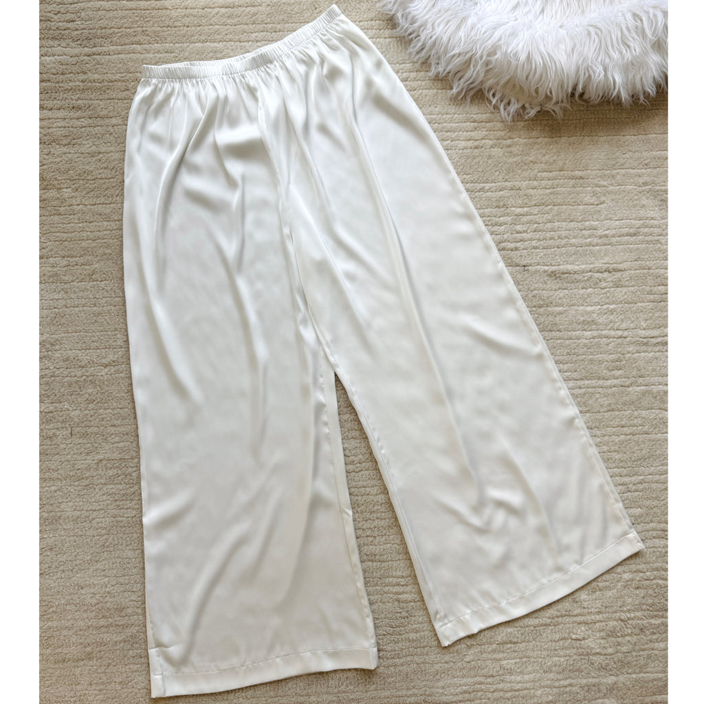 Satin Cami Long Pants Set Women, Bridal Sleepwear, Loungewear Pajama Set MixJulie