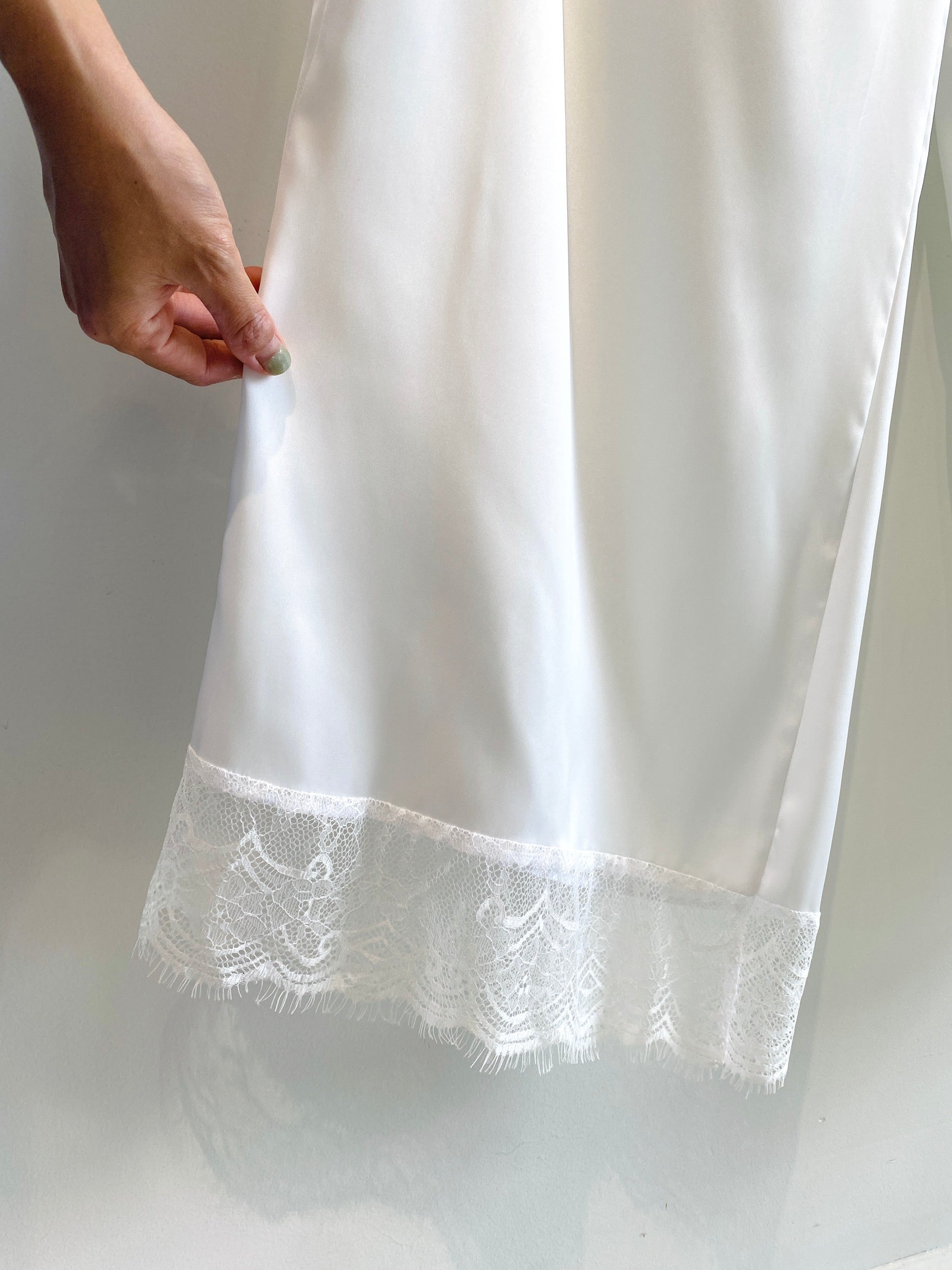 Kristal Long Pants Satin Camisole, Cute Women's Loungewear Pajama Set