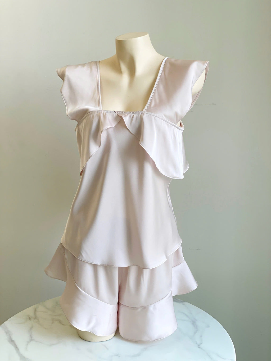 Satin Cami Pajama Set, Bridesmaid & Bridal Shower Gift, KRIS Set