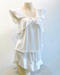 Satin Cami Pajama Set Bridesmaid & Bridal Shower Gift Women's Loungewear KRIS