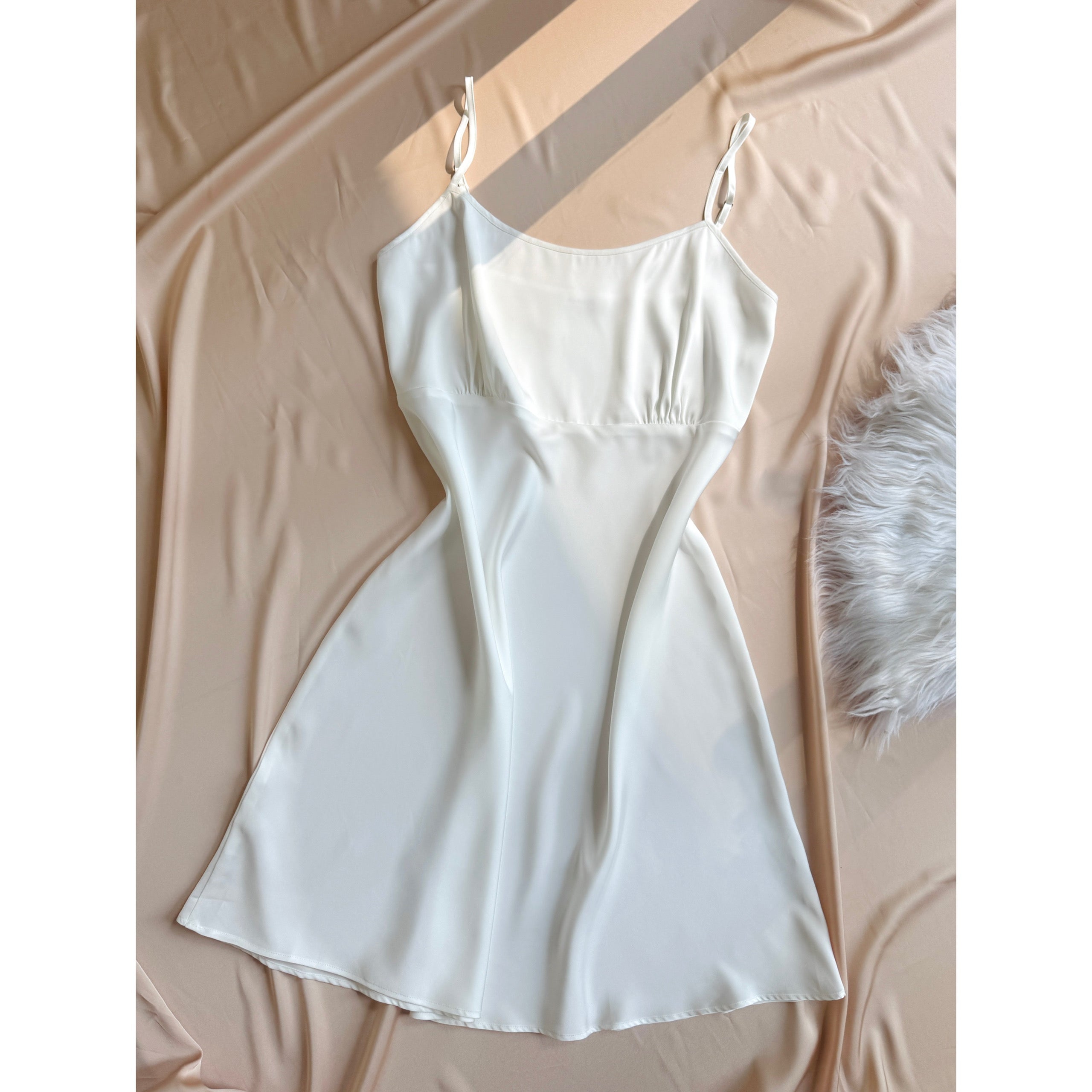 Satin Slip Dress Silky Cami Nightgown Gift For Her JESSIE