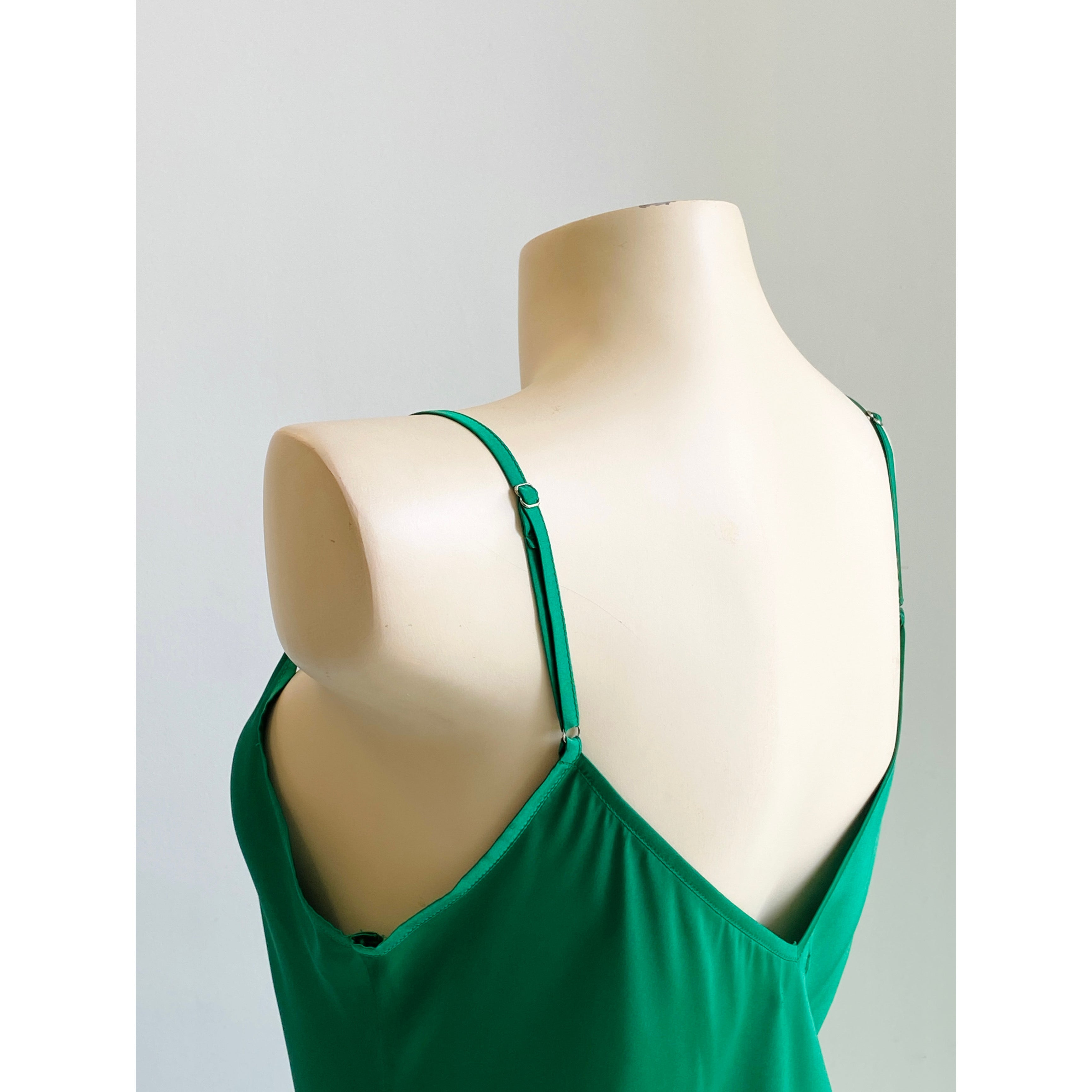 Joie Satin Slip Dress Cami Nightgown Silky Sleepwear