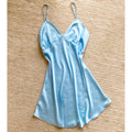 Chocolate Brown Satin Slip Dress Bride Getting Ready Bridesmaid Gift CUP1