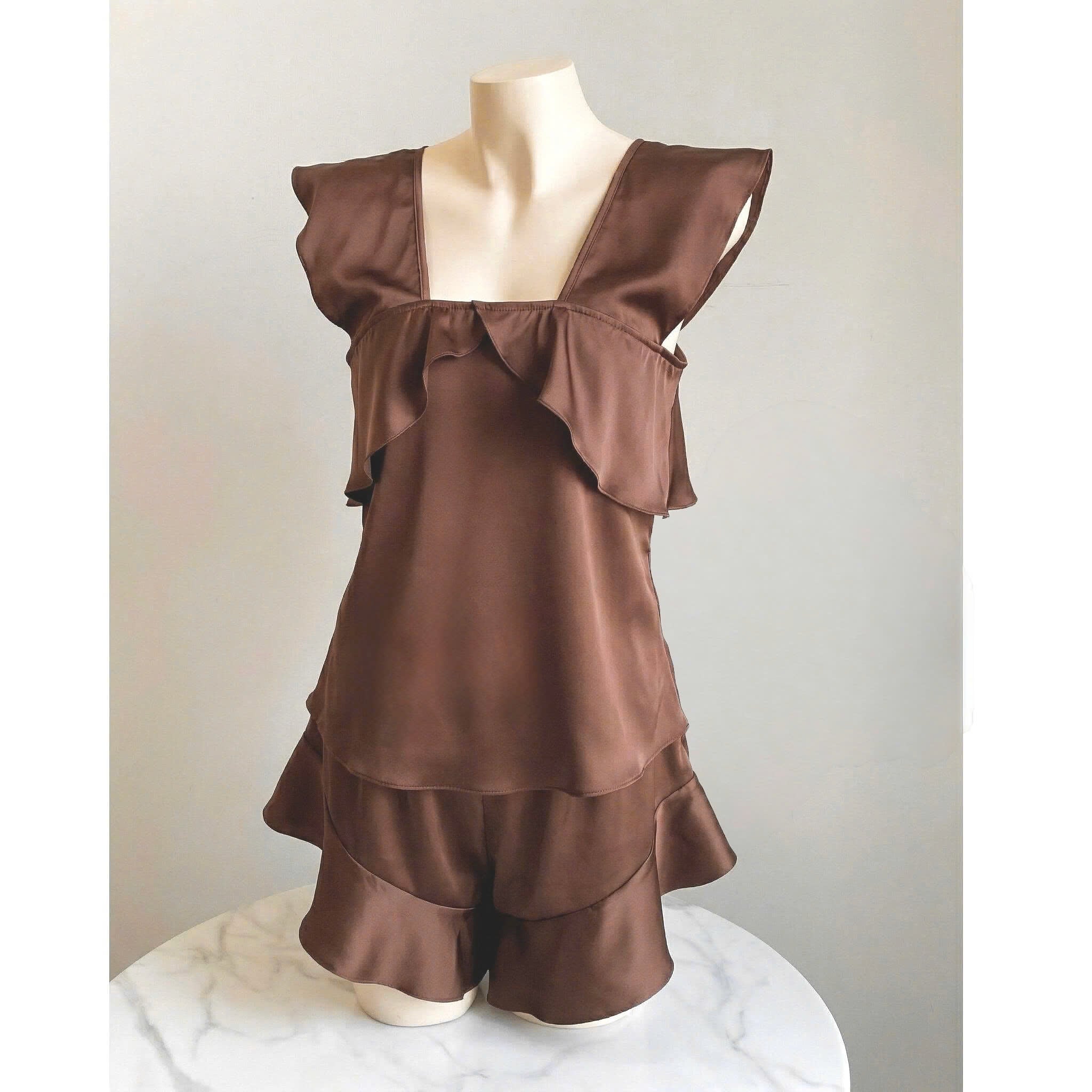 Satin Cami Pajama Set, Bridesmaid & Bridal Shower Gift, KRIS Set