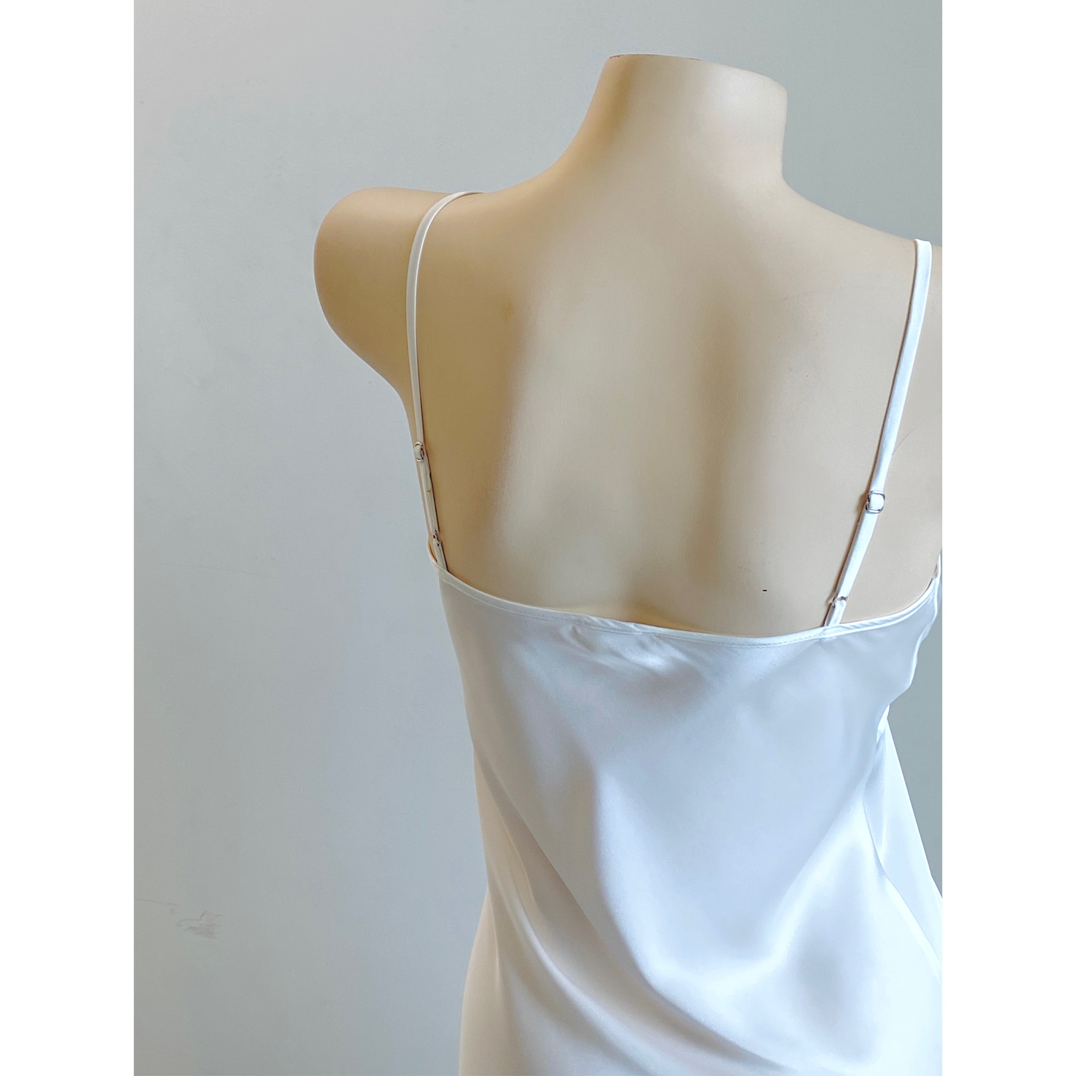 Satin Slip Dress Cami Nightgown Bride Bridesmaid Gift Kevacup1