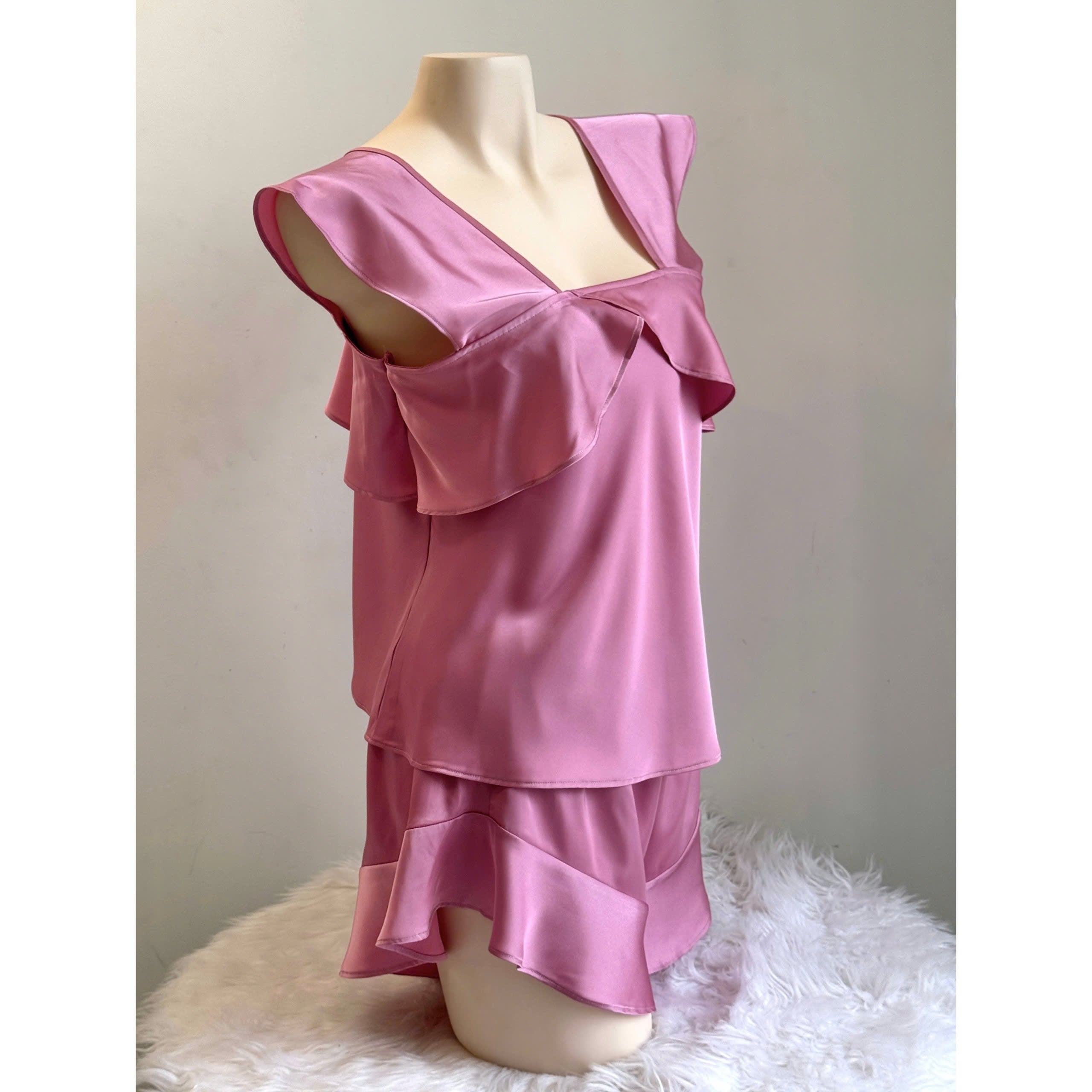 Satin Cami Pajama Set, Bridesmaid & Bridal Shower Gift, KRIS Set