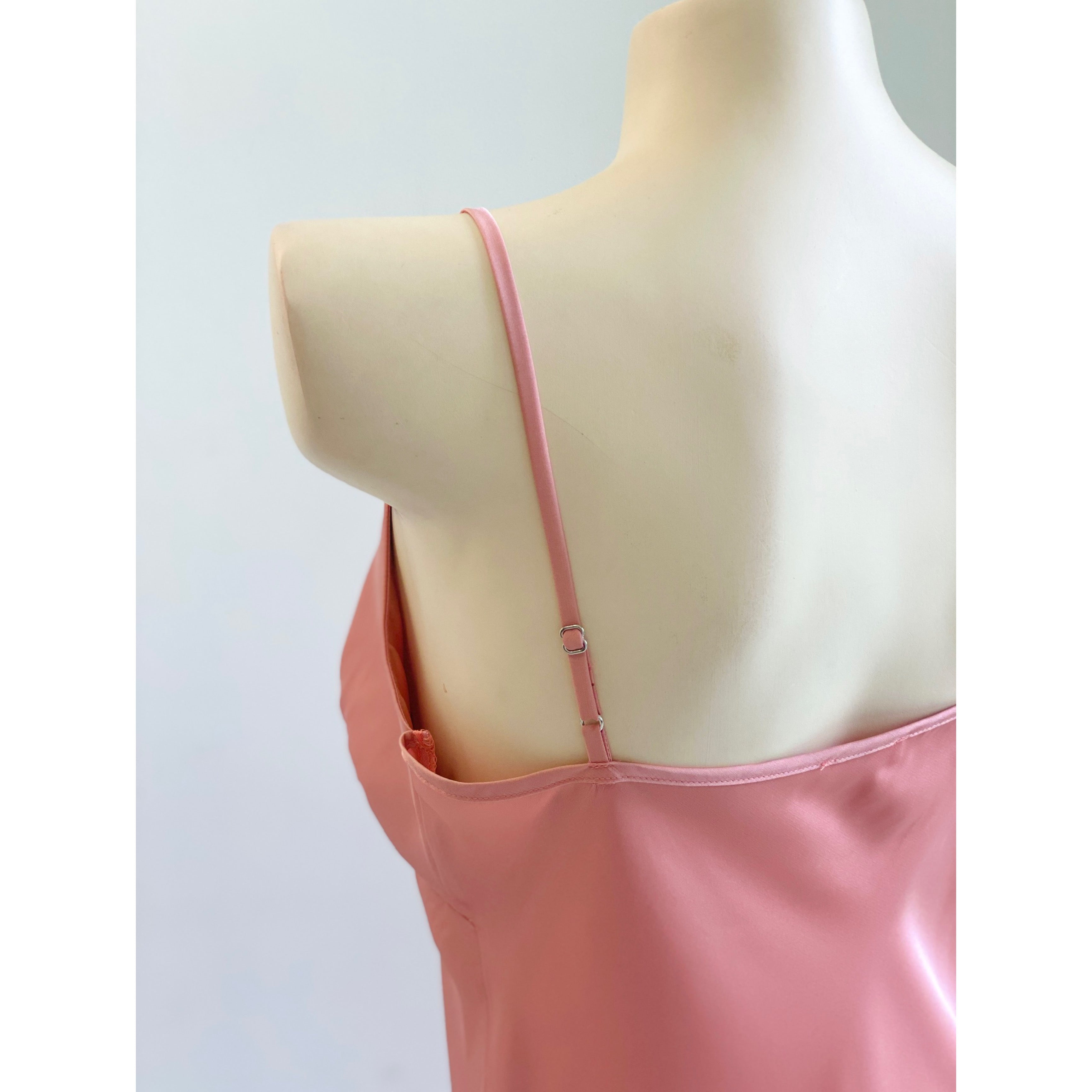 Satin Slip Dress Women's Sleepwear Bridesmaid Nightgown Kevacup1