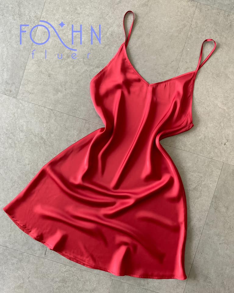 Joinox Satin Slip Dress silky Sleepwear Under slip or Petticoat
