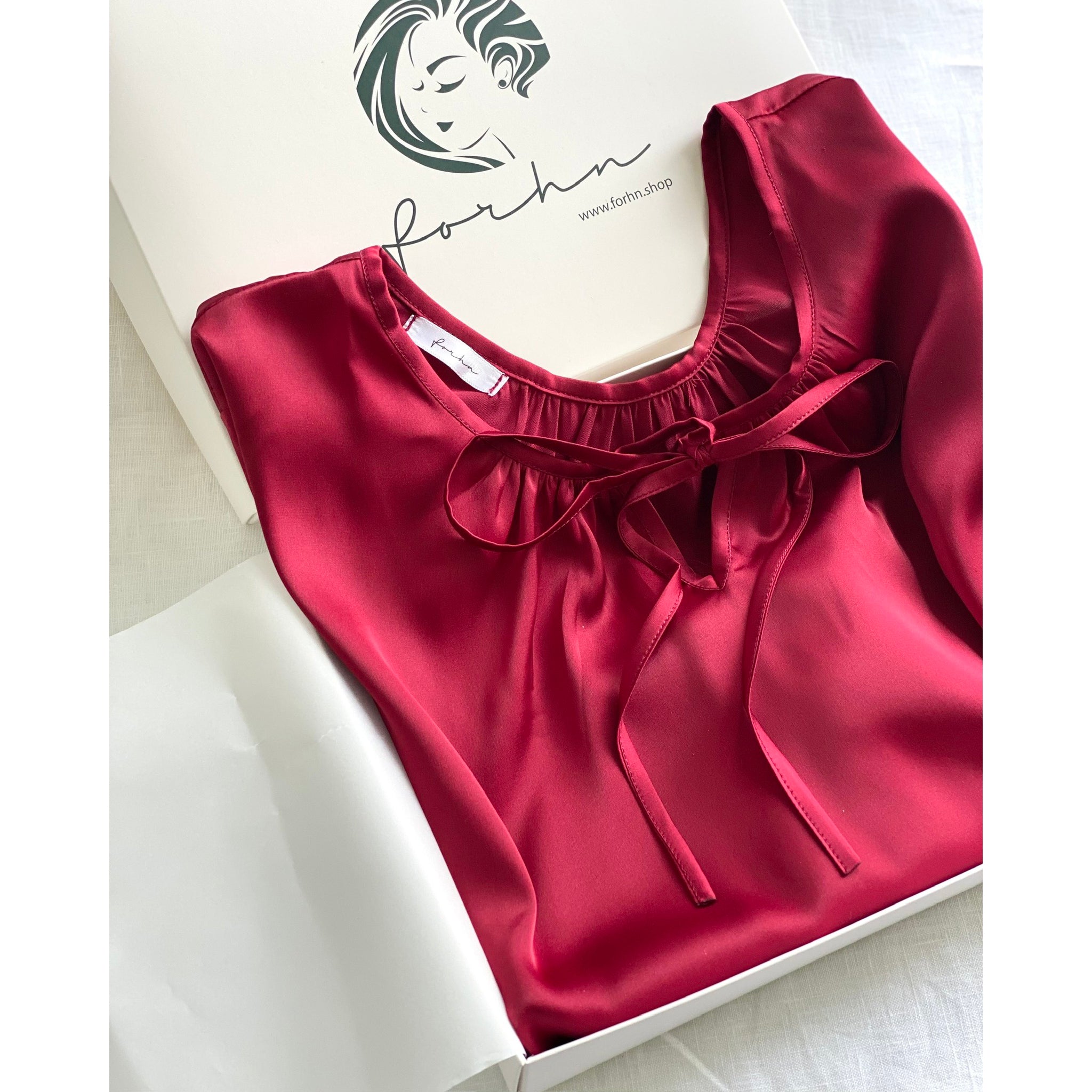 Moonla Ruffle Sleeve Nightgown, Romantic Satin Dress, Feminine Sleep Dress