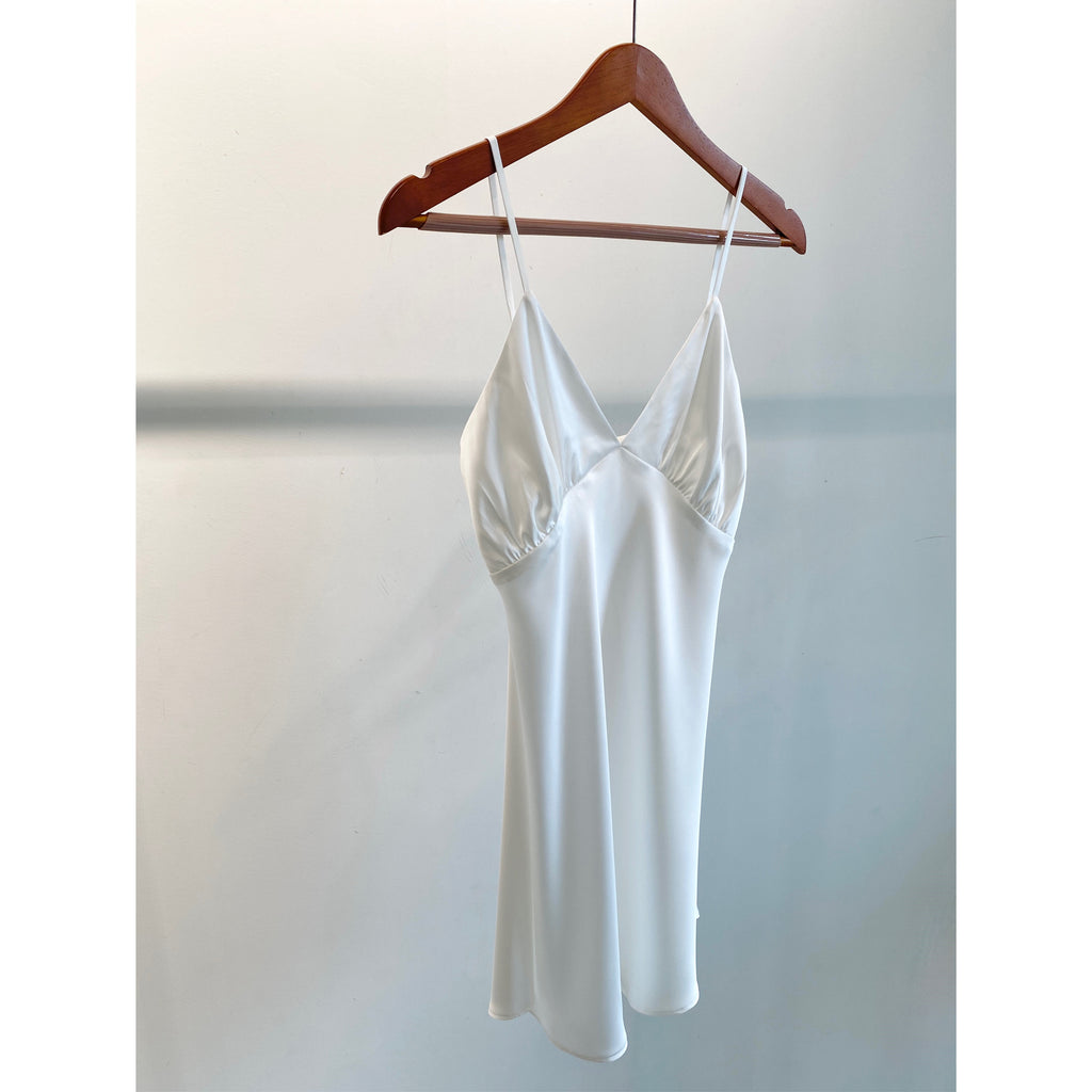 Satin Slip Dress Cami Nightgown Bride Bridesmaid Gift Kevacup1