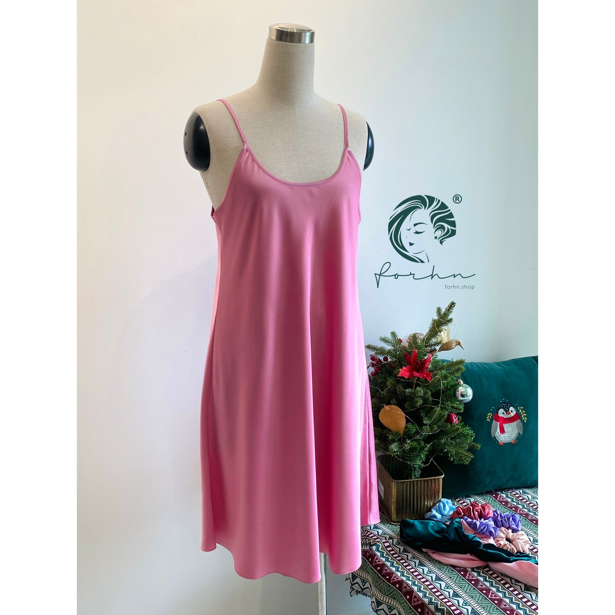 Eve Satin Slip Dress Under slip or Petticoat Silky Cami Sleepwear