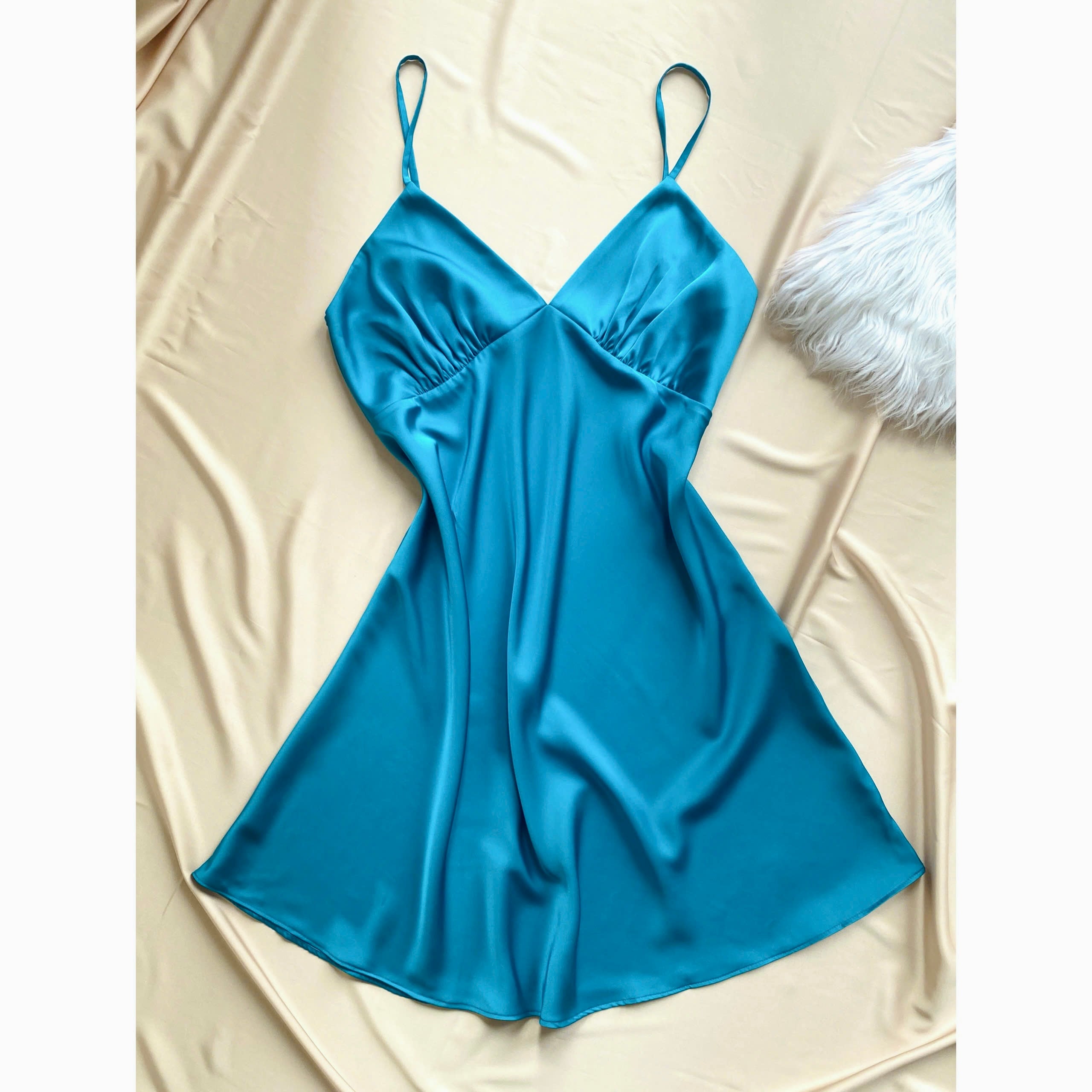 Cami Nightgown Bridal Party Bridesmaid Gift Women's Sleepwear Satin Robe