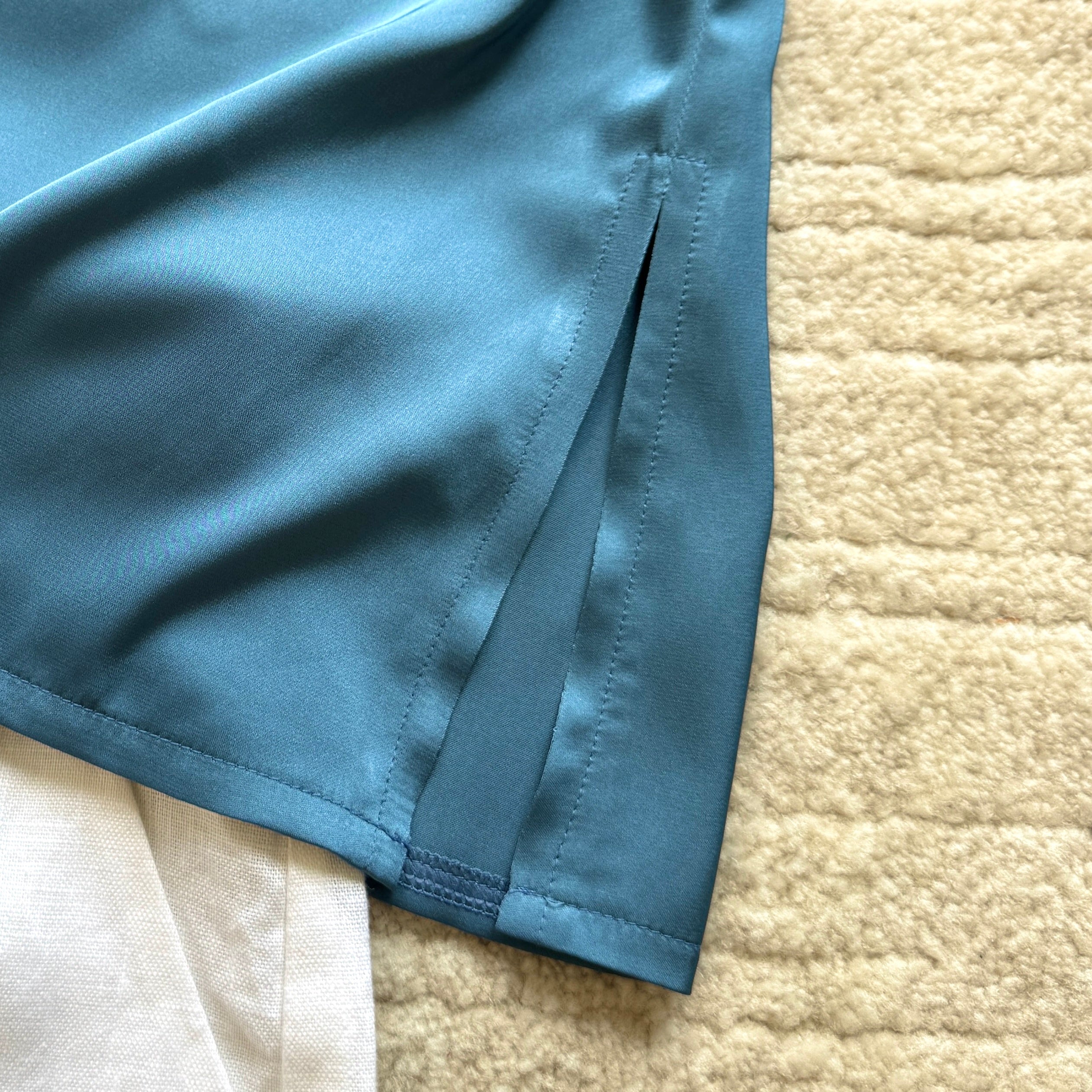 Ara SSet, Satin Pajama Set, Short Sleeve Silky Sleepwear, Elegant Loungewear