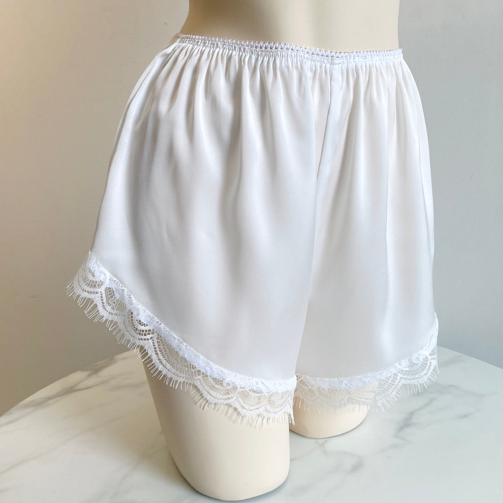 Satin Lace Cami & Shorts Set Summer Pajama Bridal Sleepwear Honeymoon Outfit LAYLISSET