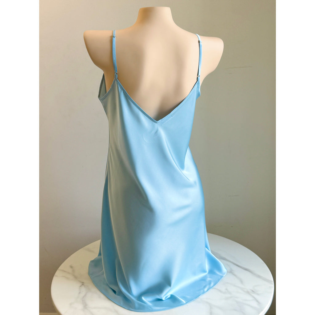 Joie Satin Slip Dress Bridesmaid Nightgown Under Slip or Petticoat