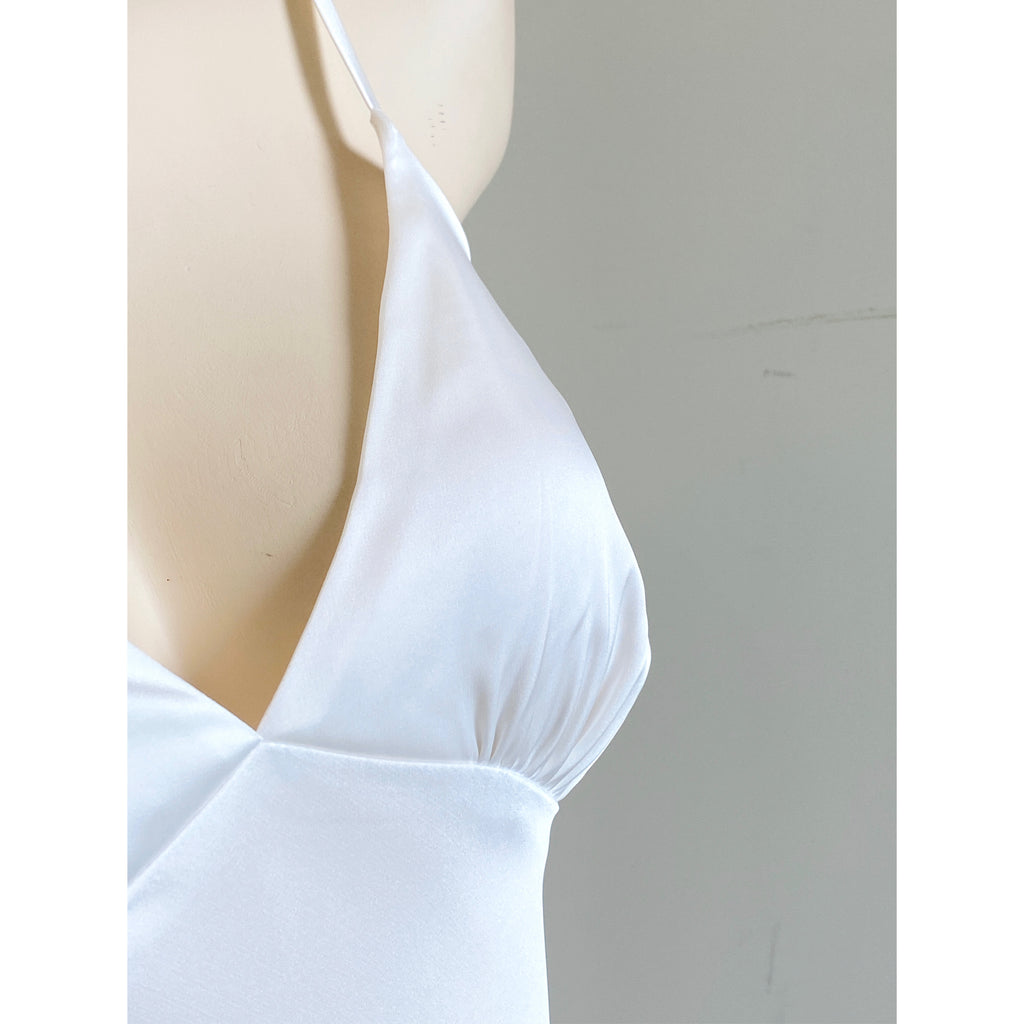 Satin Slip Dress Cami Nightgown Bride Bridesmaid Gift Kevacup1