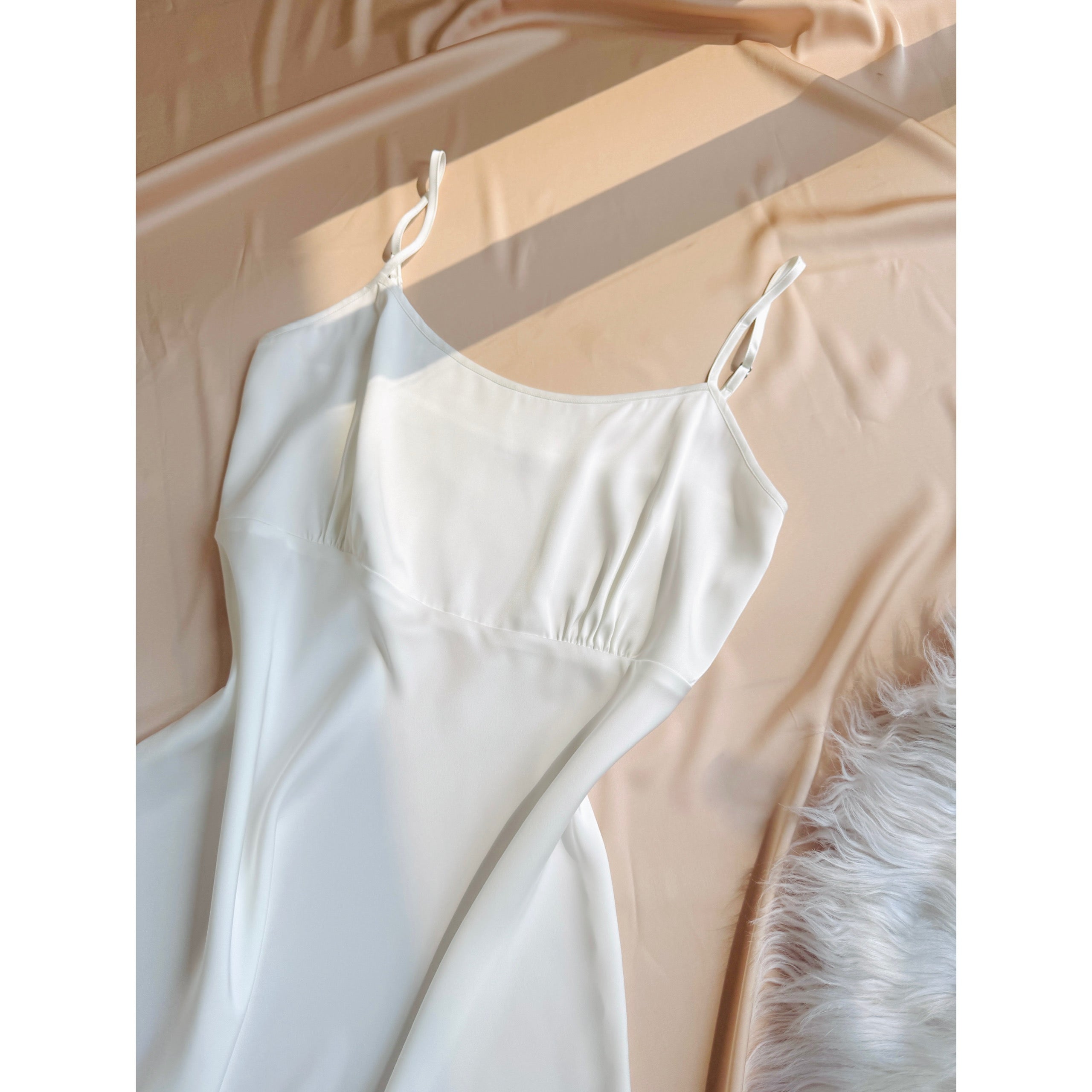 Satin Slip Dress Silky Cami Nightgown Gift For Her JESSIE