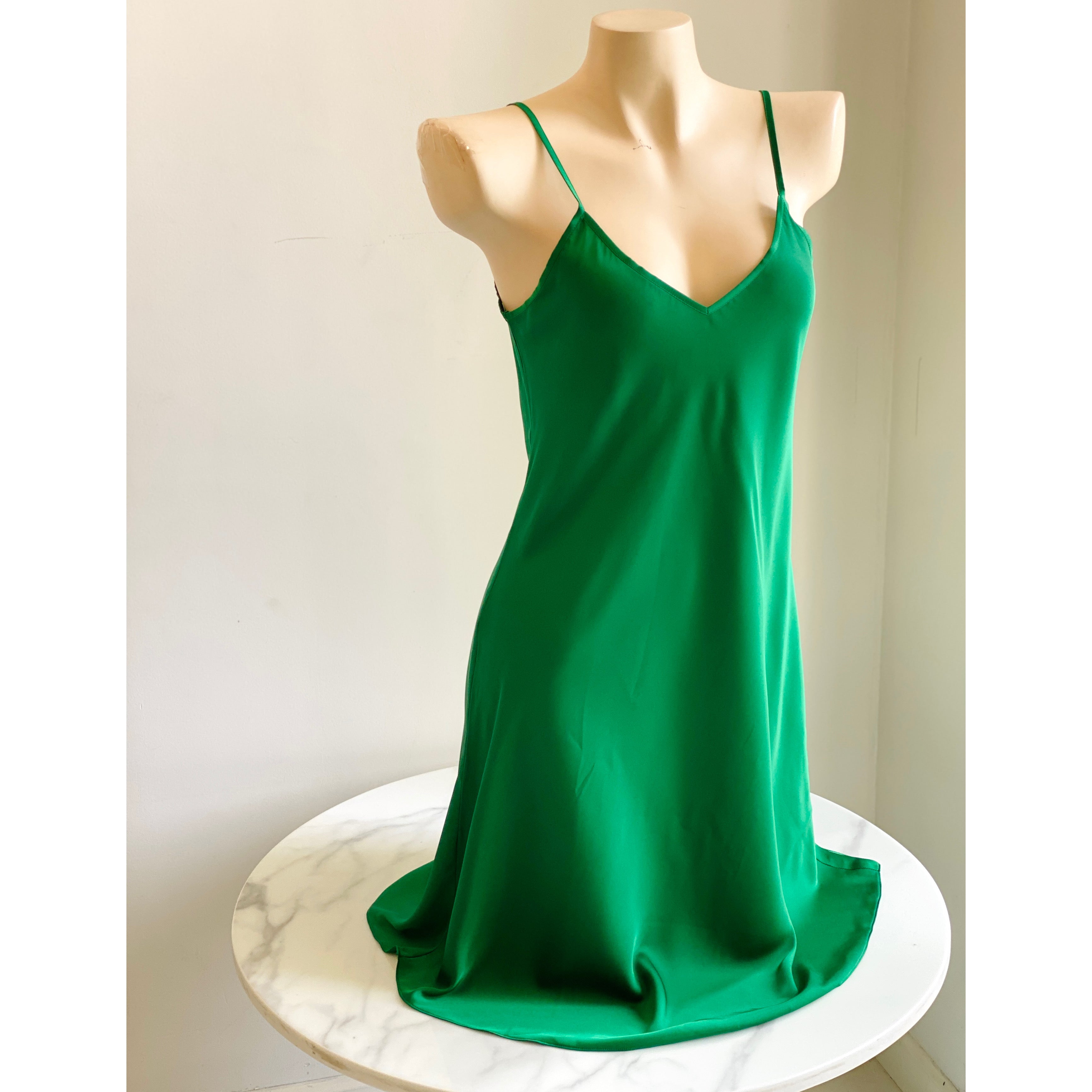 Joie Satin Slip Dress Bridesmaid Nightgown Under Slip or Petticoat