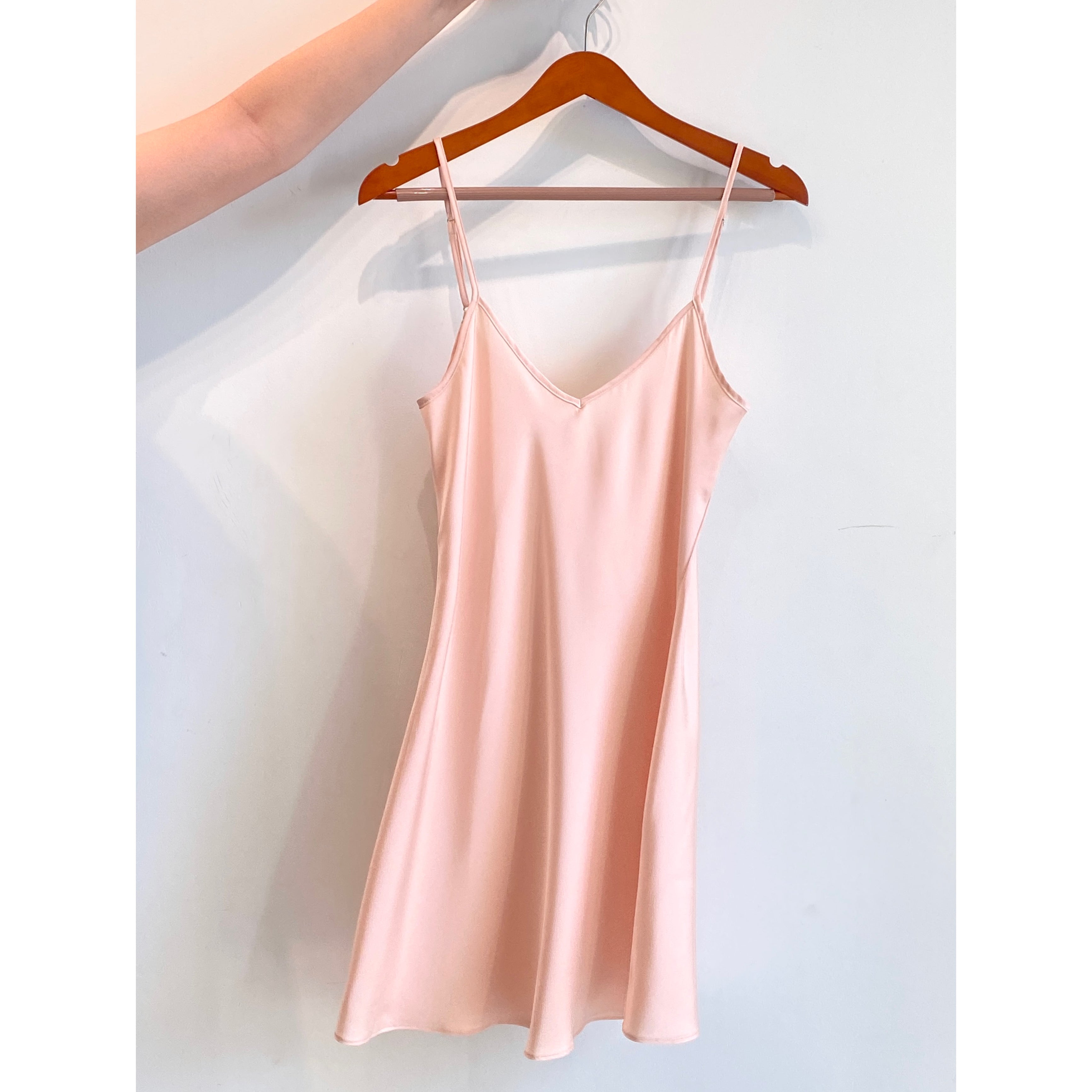 Joie Satin Slip Dress Bridesmaid Nightgown Under Slip or Petticoat