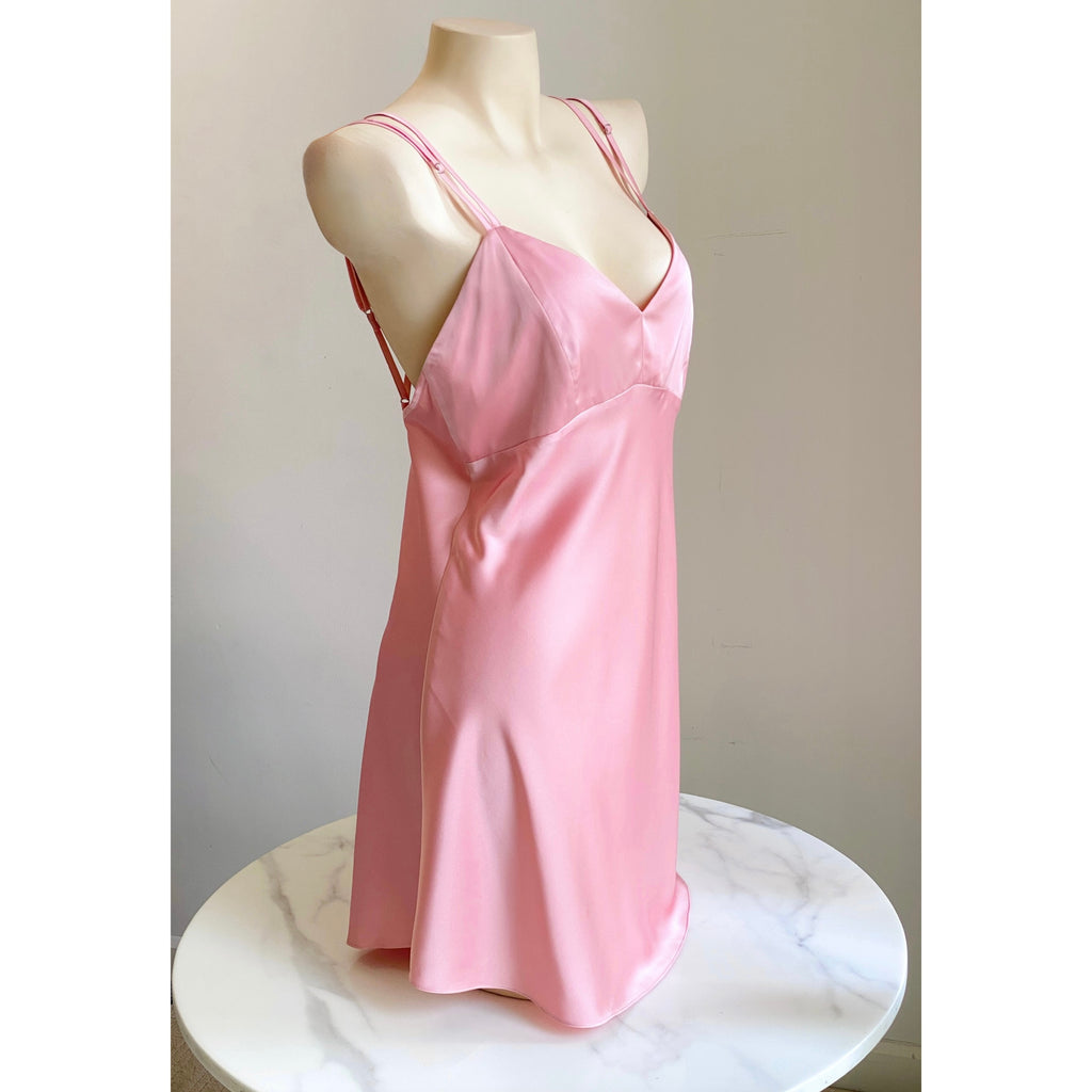 Satin Backless Slip Dress Sexy Sleepwear & Nightwear For Women Kevacup2