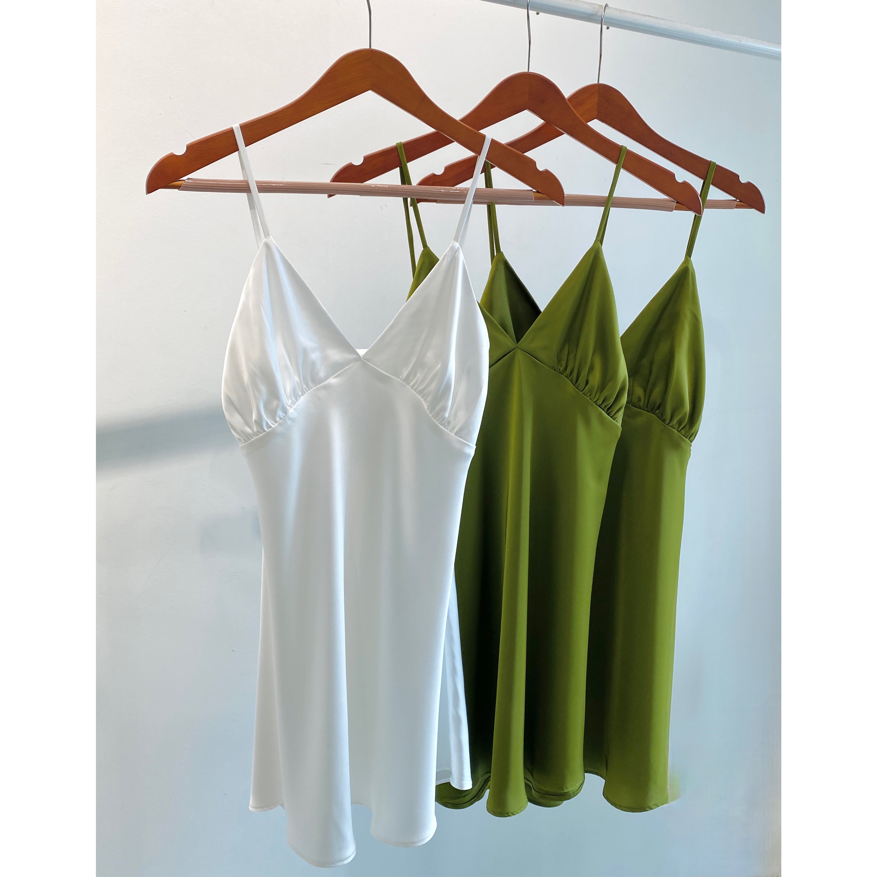 Satin Slip Dress Cami Nightgown Bride Bridesmaid Gift Kevacup1