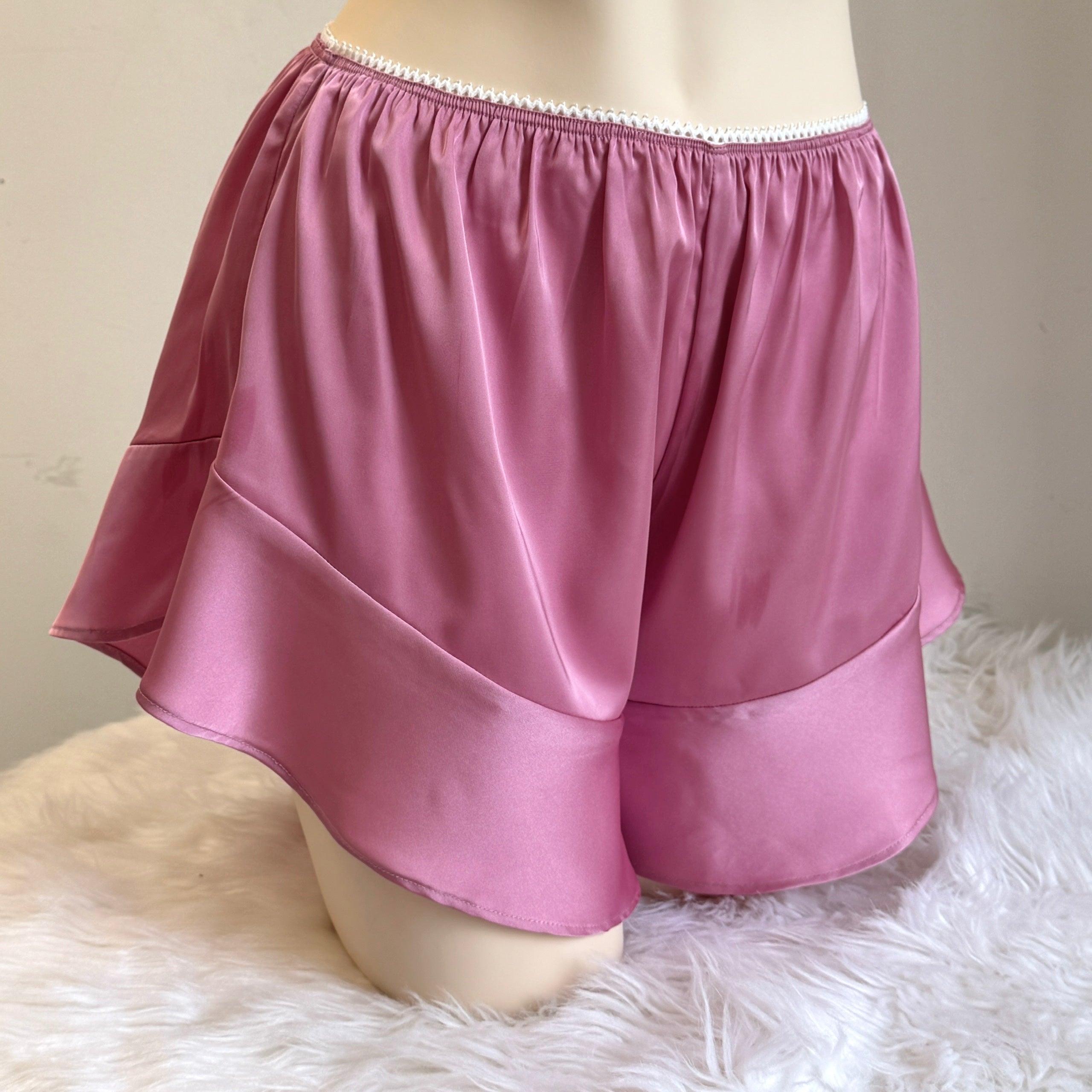 Silky Satin Pajama Set, Wide Strap Cami Shorts, Bridesmaid Gift, Bridal Loungewear KRIS