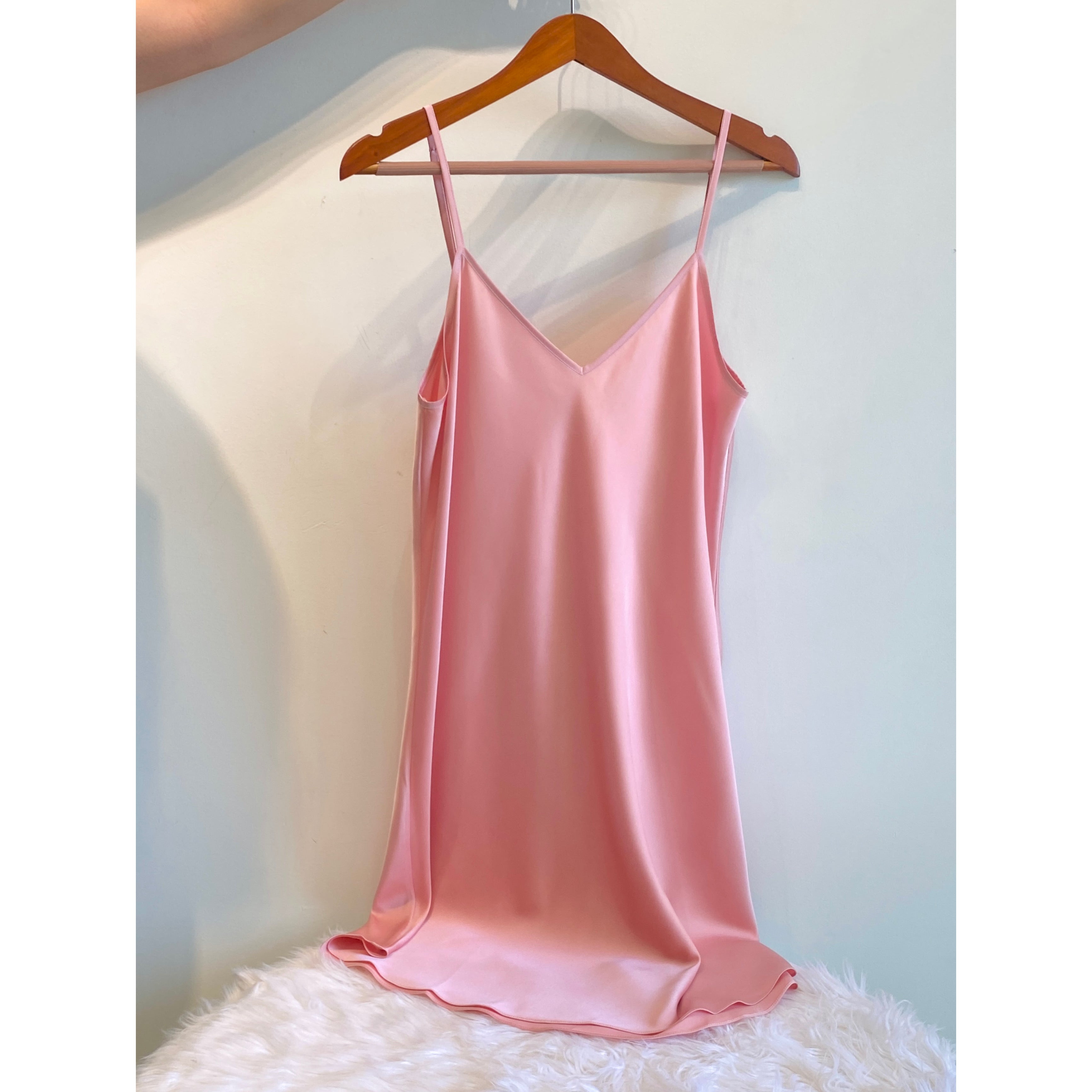 Joie Satin Slip Dress Bridesmaid Nightgown Under Slip or Petticoat