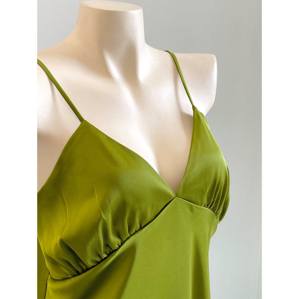Satin Slip Dress Cami Nightgown Bride Bridesmaid Gift Kevacup1