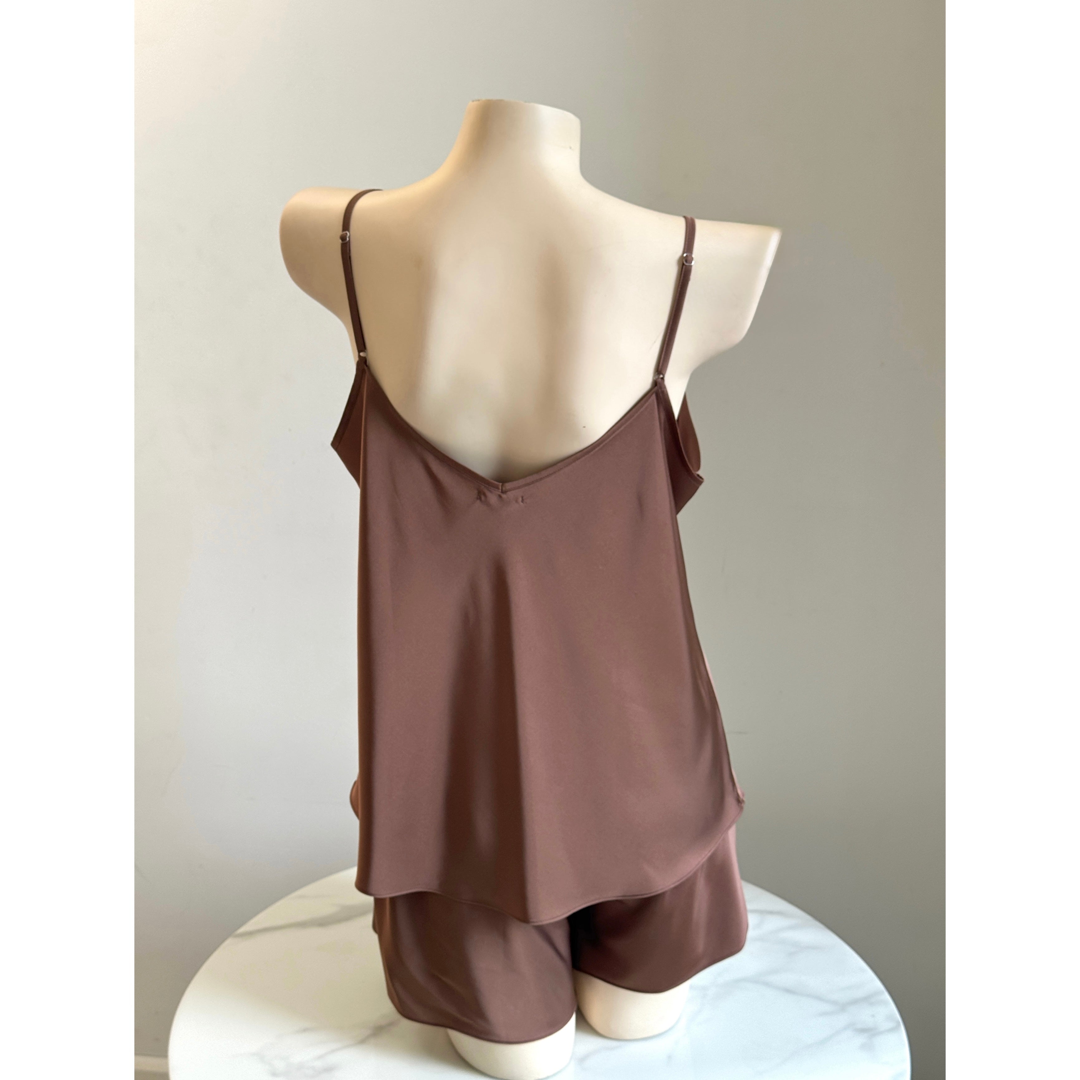 Ednatim Silky Camisole Top or Pajamas Shorts Set