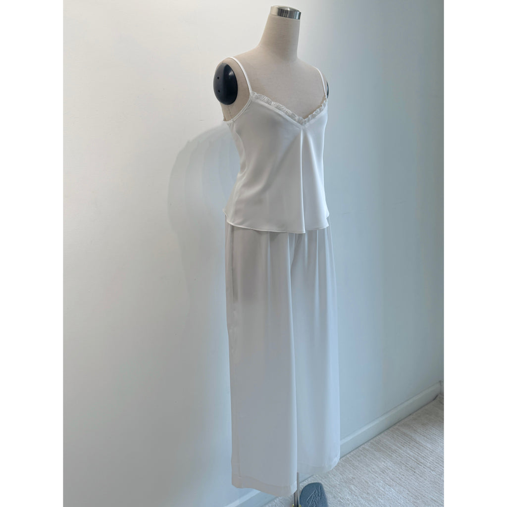 Satin Cami Long Pants Set Women, Bridal Sleepwear, Loungewear Pajama Set MixJulie