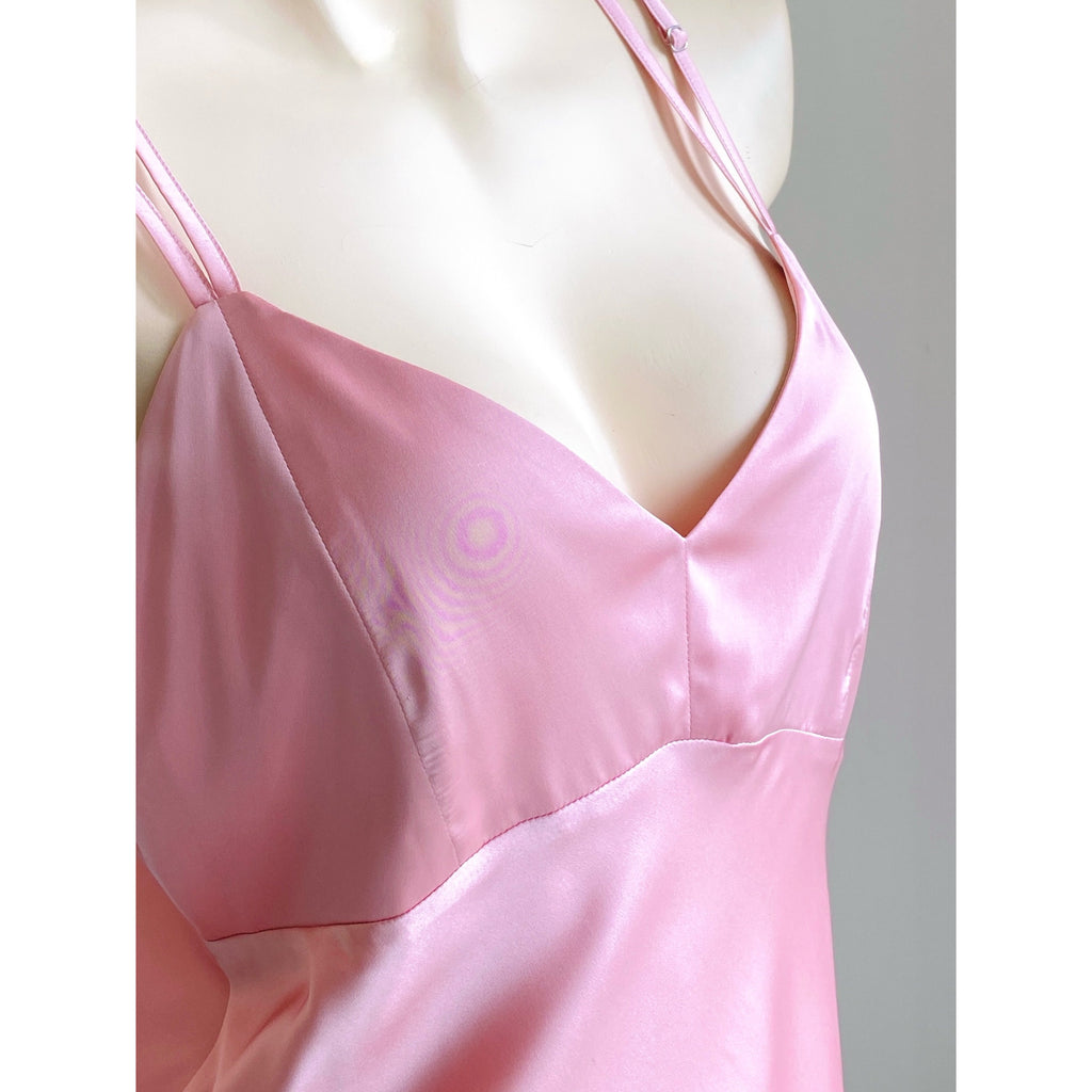 Satin Backless Slip Dress Sexy Sleepwear & Nightwear For Women Kevacup2