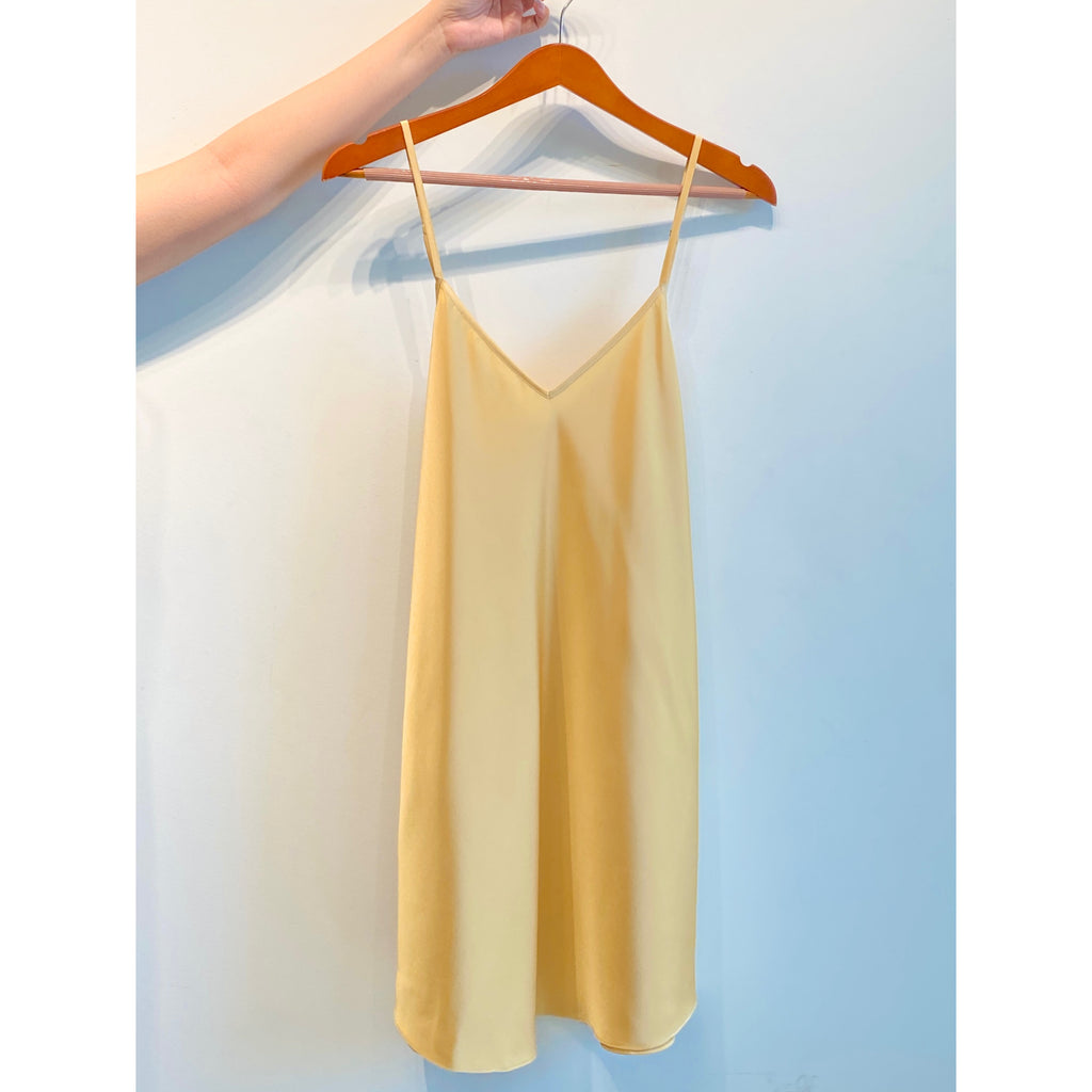 Joie Satin Slip Dress Bridesmaid Nightgown Under Slip or Petticoat