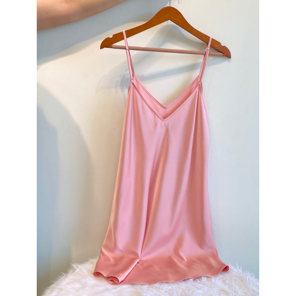 Joie Satin Slip Dress Bridesmaid Nightgown Under Slip or Petticoat