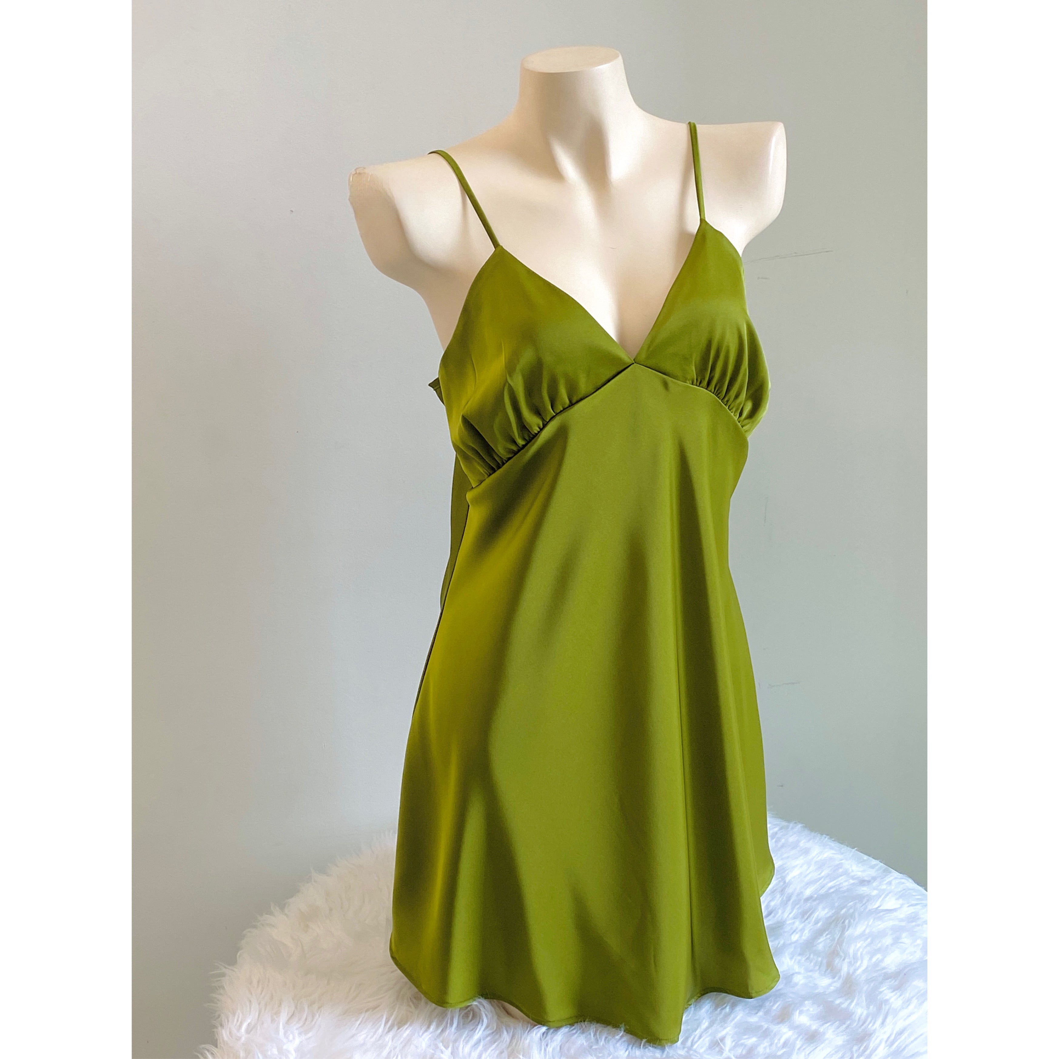 Satin Slip Dress Cami Nightgown Bride Bridesmaid Gift Kevacup1