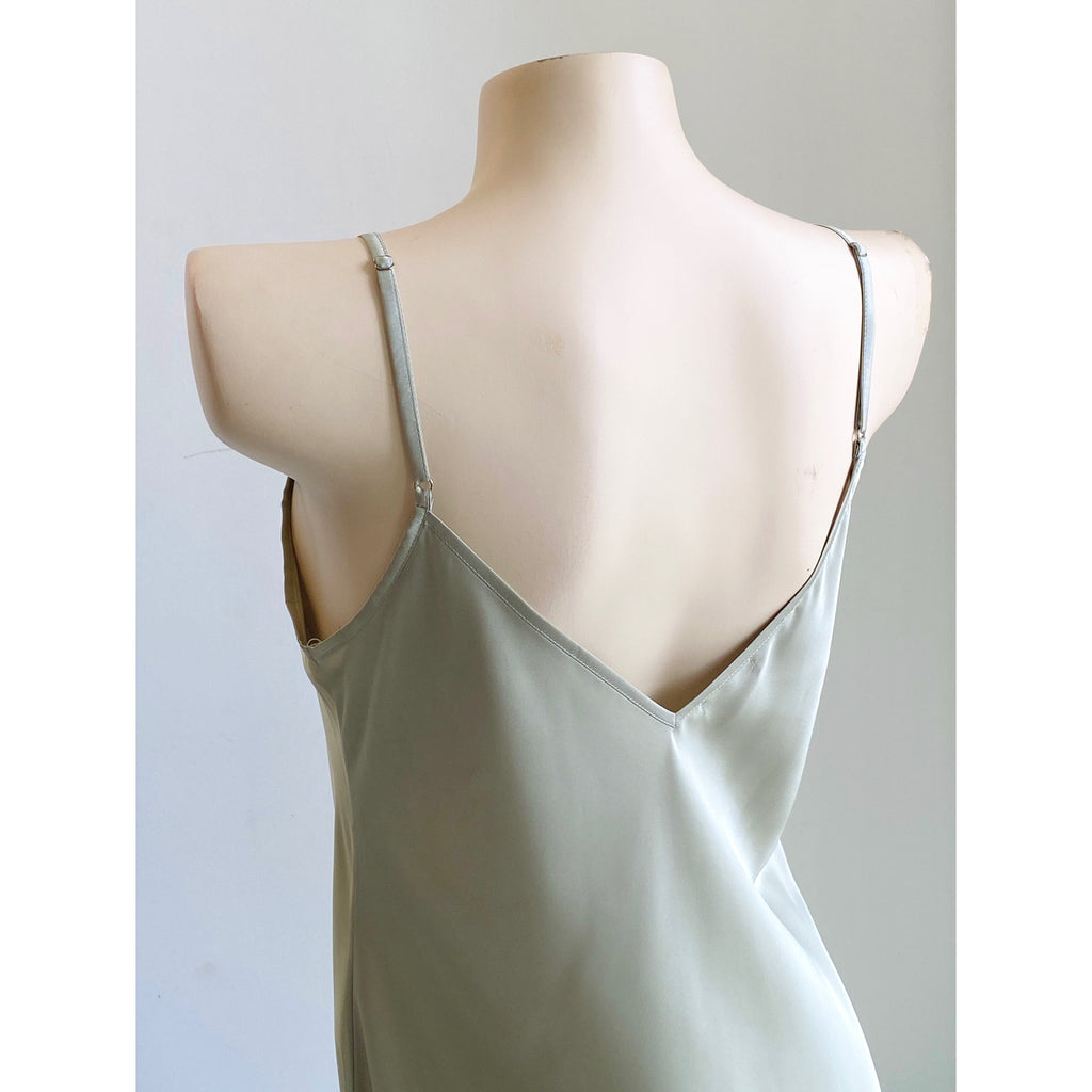 Joie Satin Slip Dress – Bridal Nightgown, Bridesmaid Getting Ready Outfit