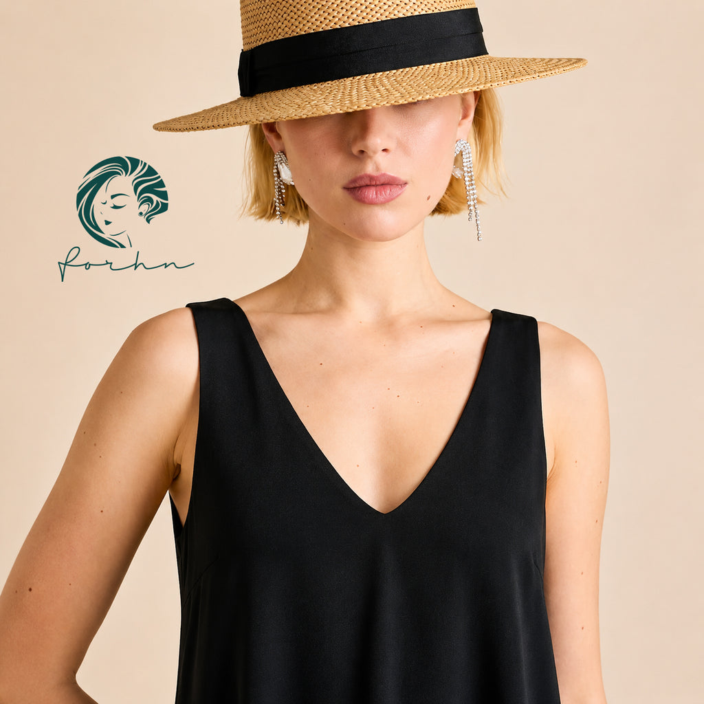 Heavy Silky Lounge Dress, Elegant Sleeveless Gown, Resort Vacation Dress, Aria