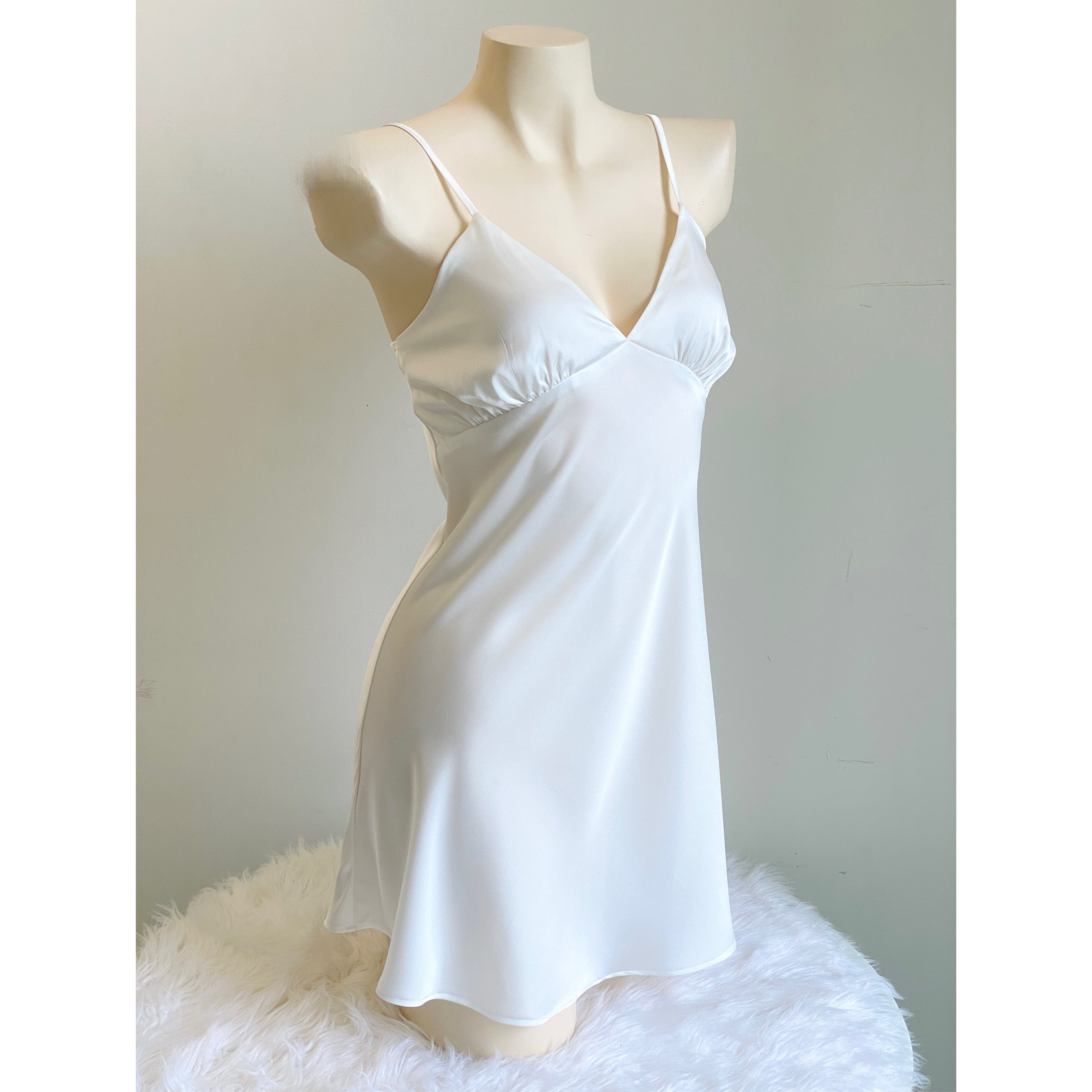 Satin Slip Dress Bridesmaid Nightgown Bridal Party Gifts Kevacup1