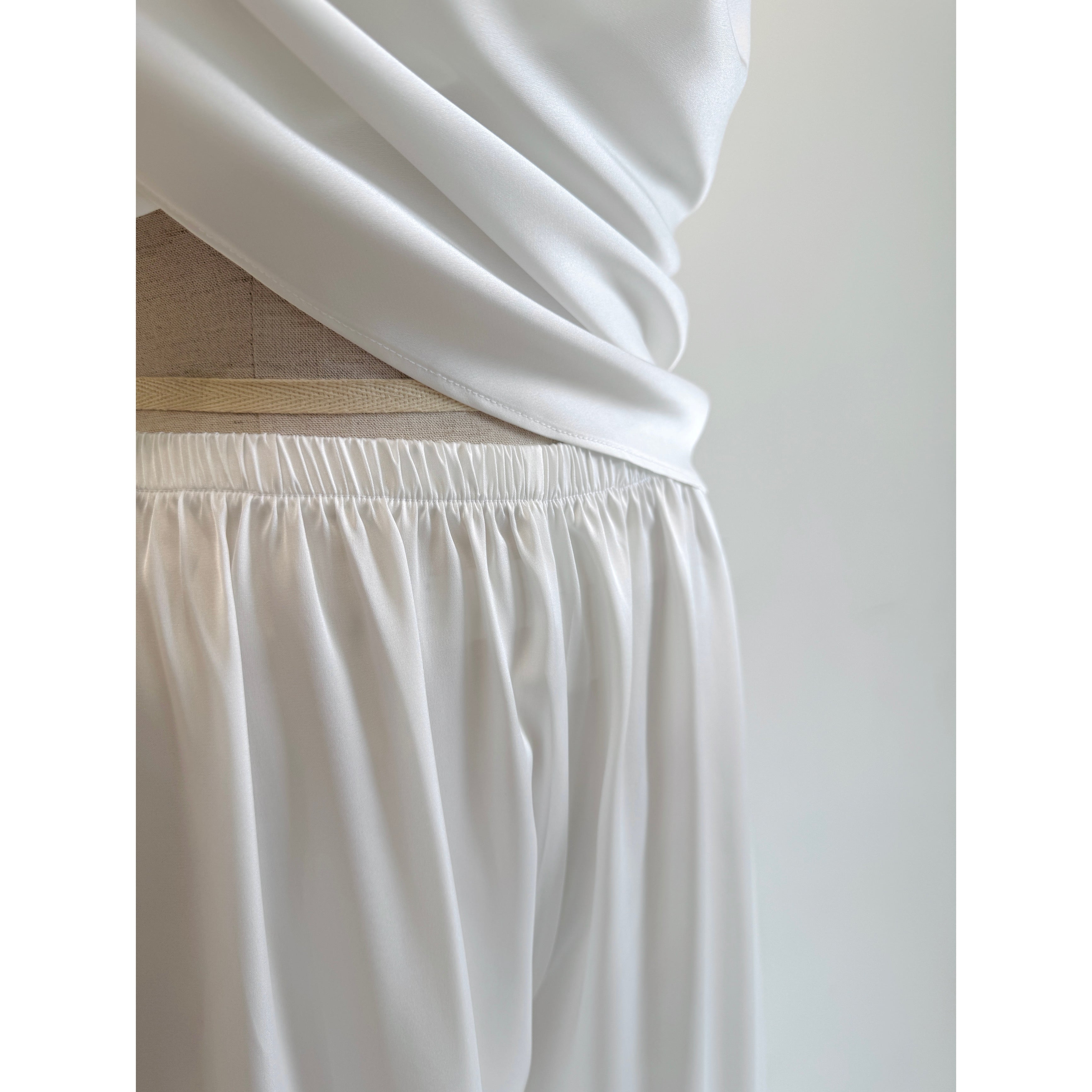 Satin Cami Long Pants Set Women, Bridal Sleepwear, Loungewear Pajama Set MixJulie