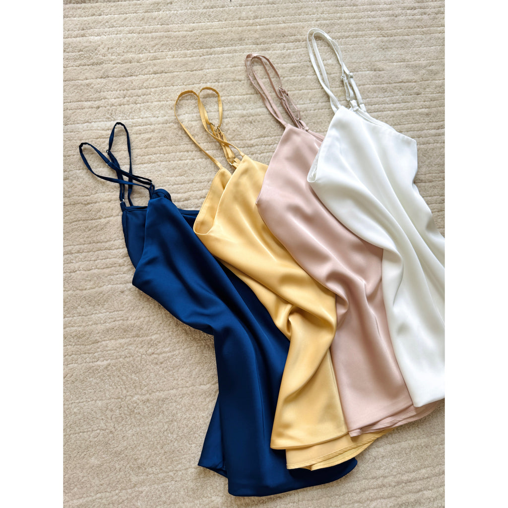 Satin Cami And Pants Pajama Set , Pajama Loungewear, Bridal Sleepwear