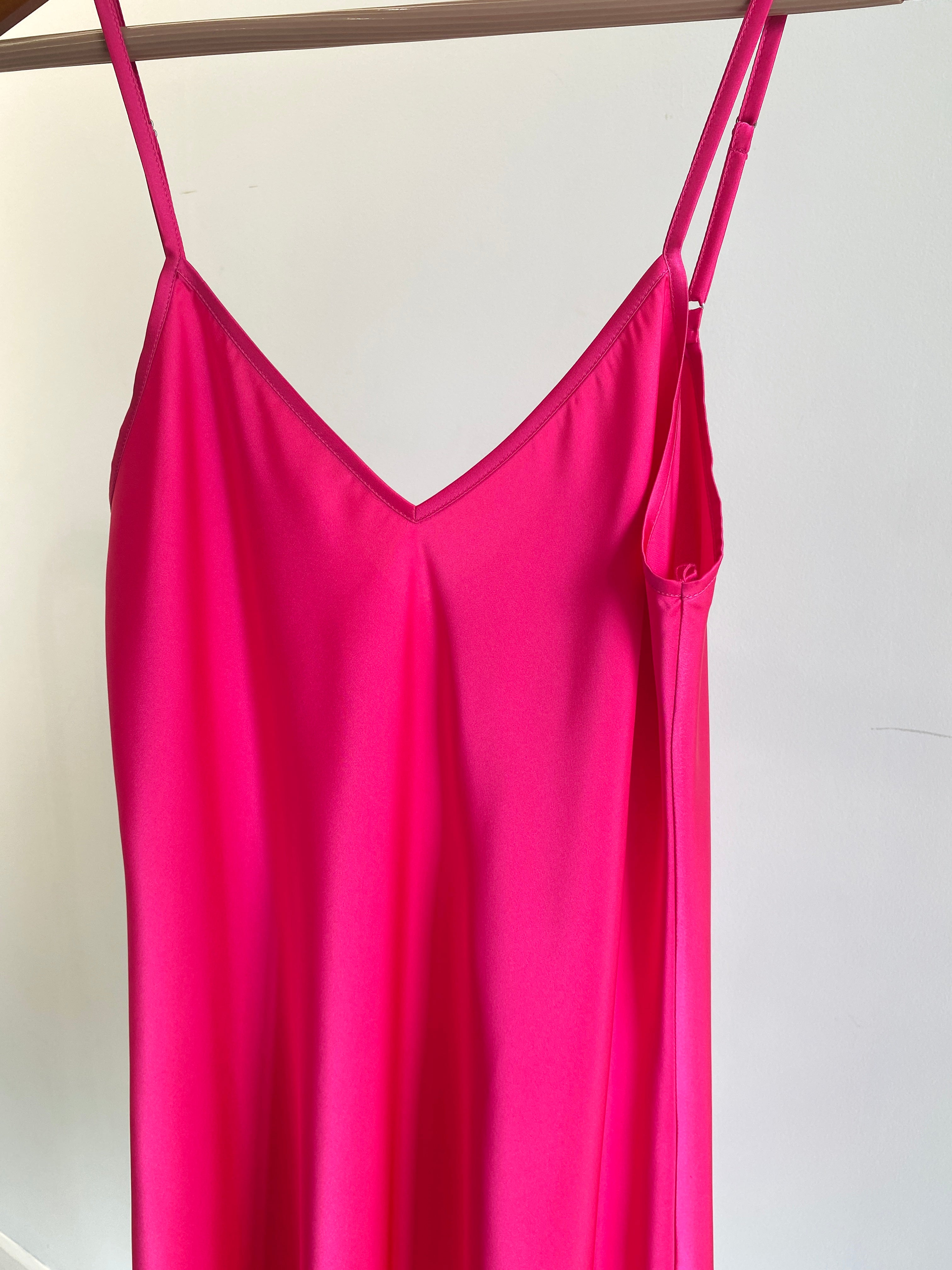 Joie Satin Slip Dress Bridesmaid Nightgown Under Slip or Petticoat