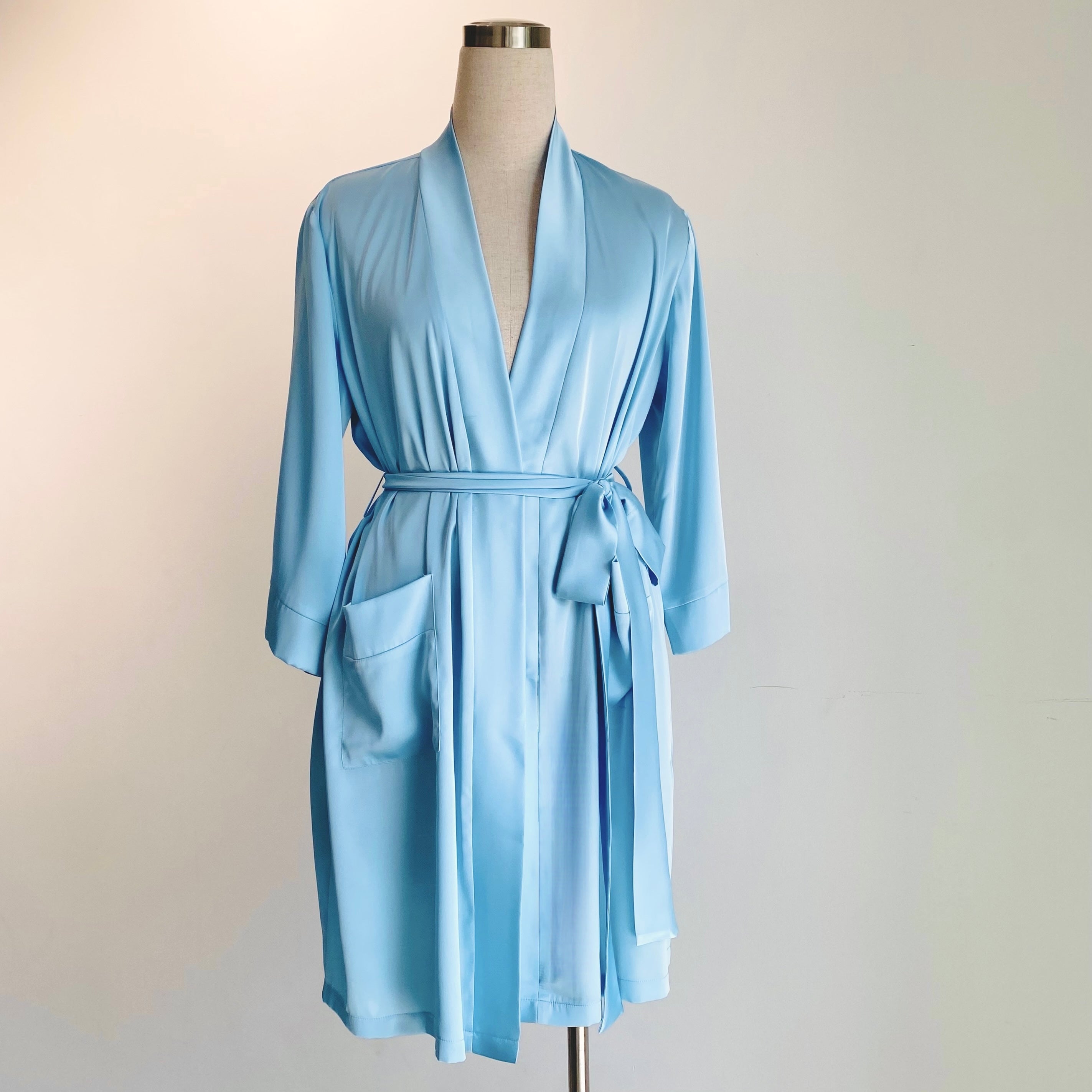 Cami Nightgown Bridal Party Bridesmaid Gift Women's Sleepwear Satin Robe