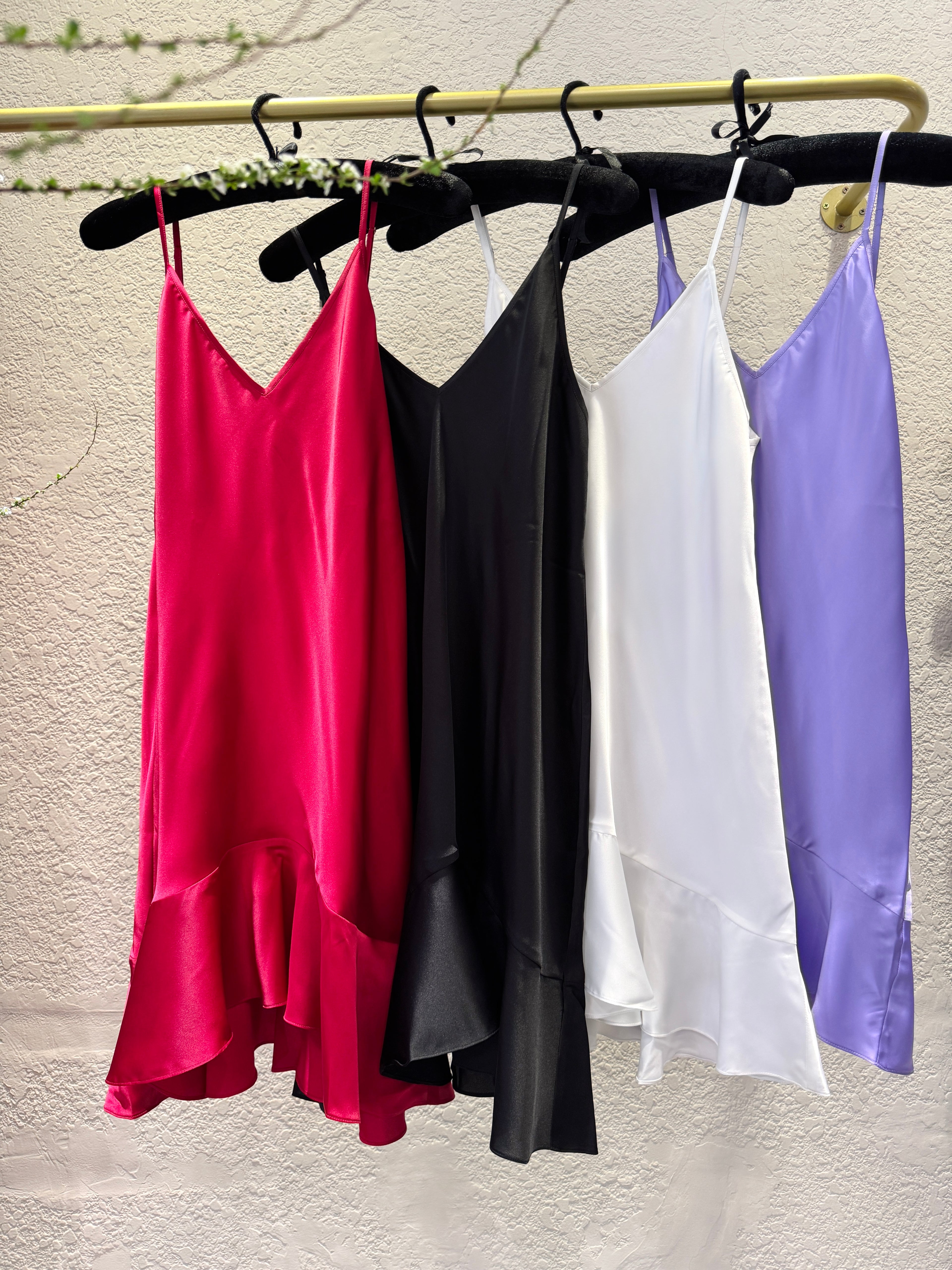 Ami Silky Cami Nightgown Date Night Dress Romantic Gift For Her