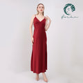 Selina Maxi Dress, Silky Summer Dress, Long Slip Dress, Gift For Bride & Bridesmaid