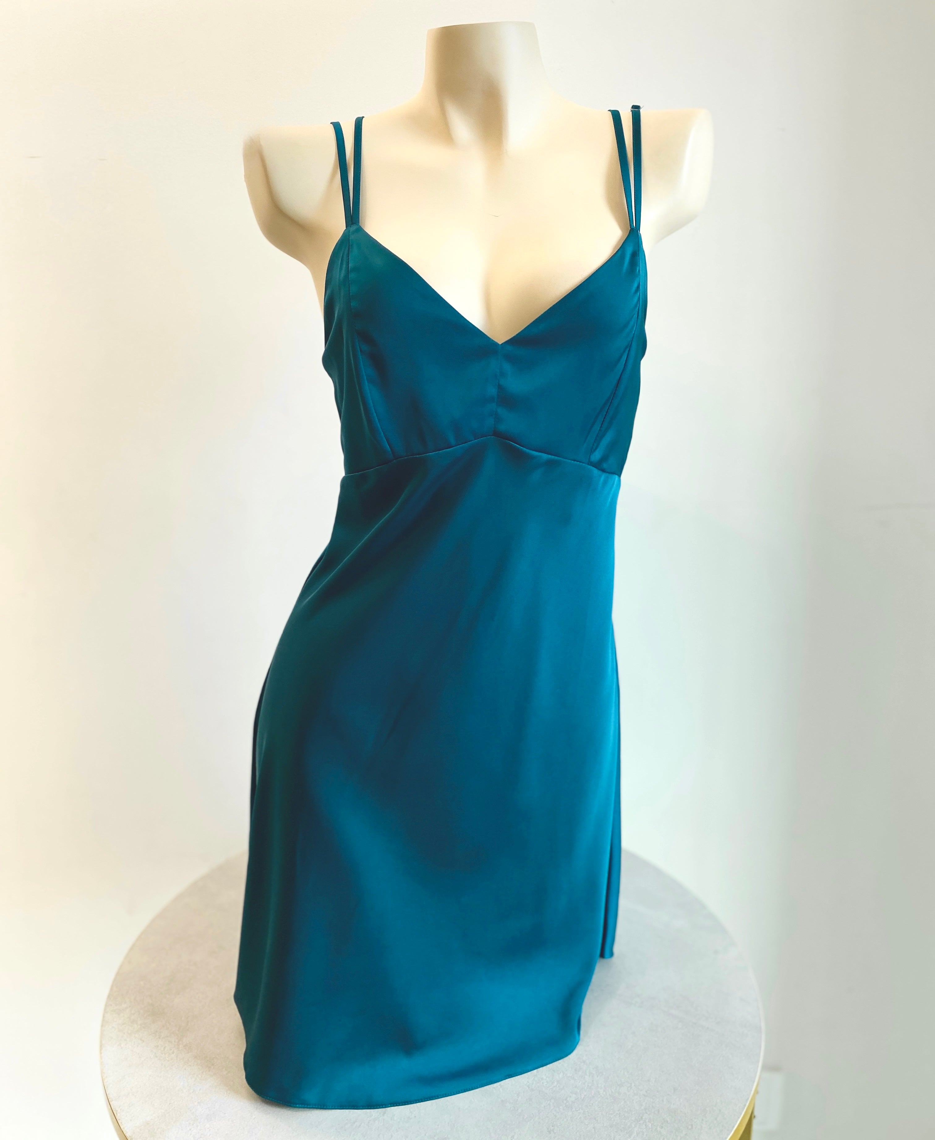 Satin Backless Slip Dress Sexy Sleepwear & Nightwear For Women Kevacup2