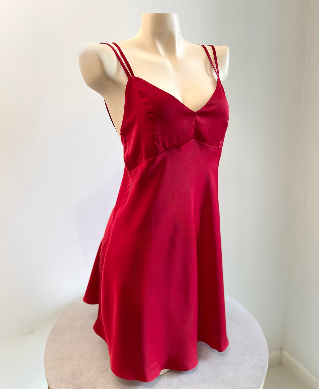 Satin Backless Slip Dress Sexy Sleepwear & Nightwear For Women Kevacup2