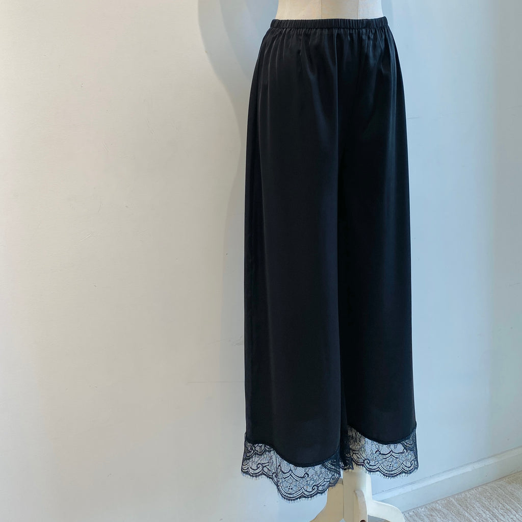 Kristal Long Pants Satin Camisole, Cute Women's Loungewear Pajama Set