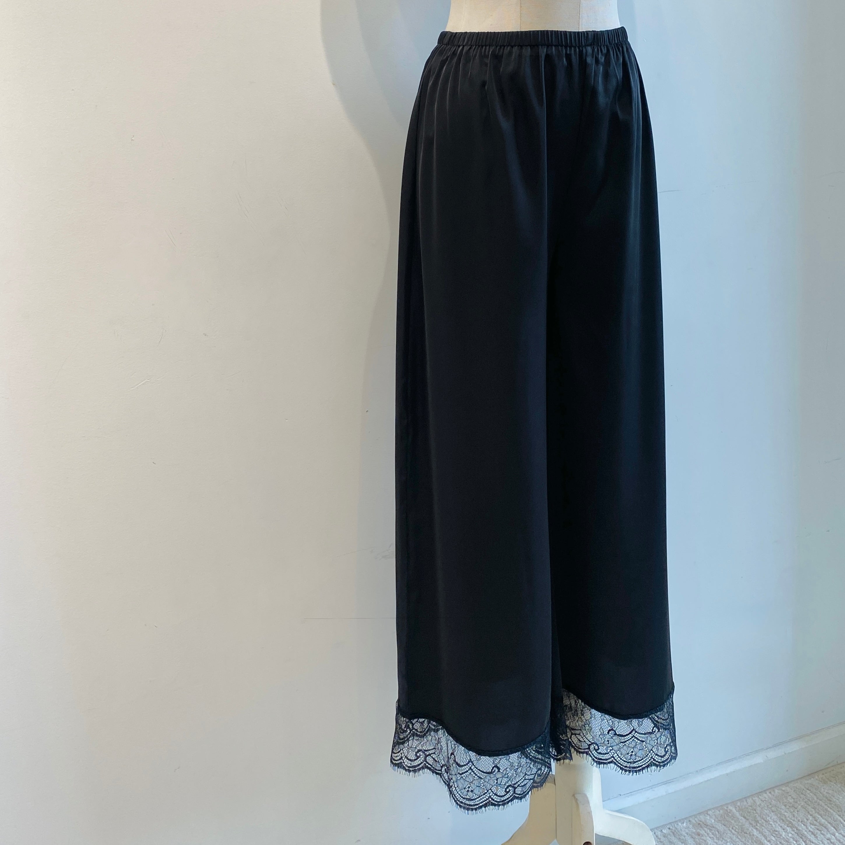 Kristal Long Pants Satin Camisole, Cute Women's Loungewear Pajama Set