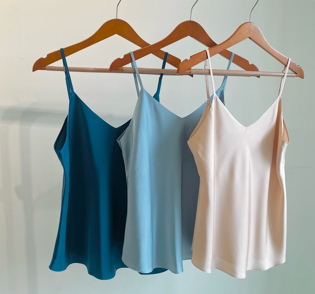 Ednatim Silky Camisole Top or Pajamas Shorts Set